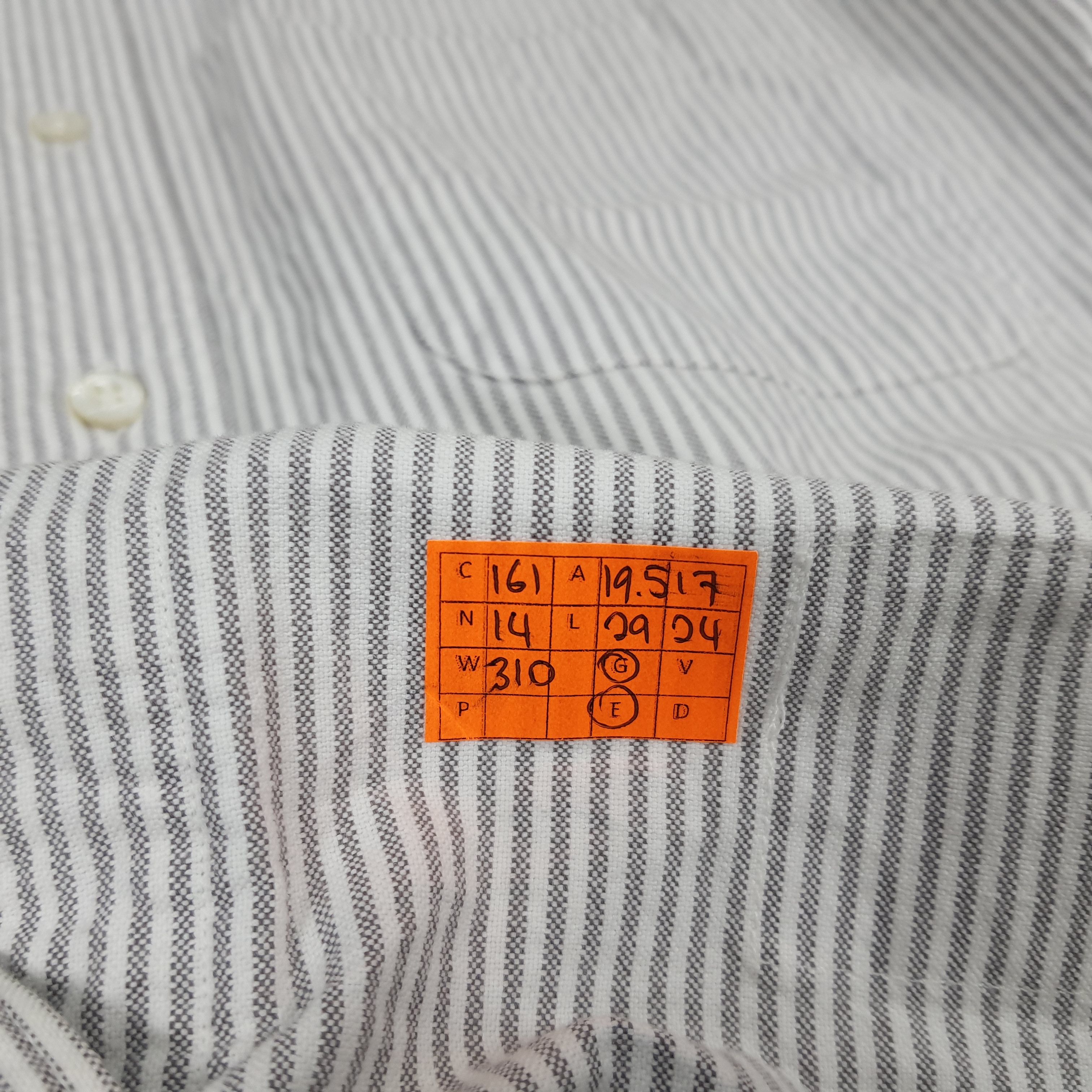 Thom Browne × Vintage Vintage Thom Browne New York Striped Button Up Shirt Size US S / EU 44-46 / 1 - 10 Thumbnail