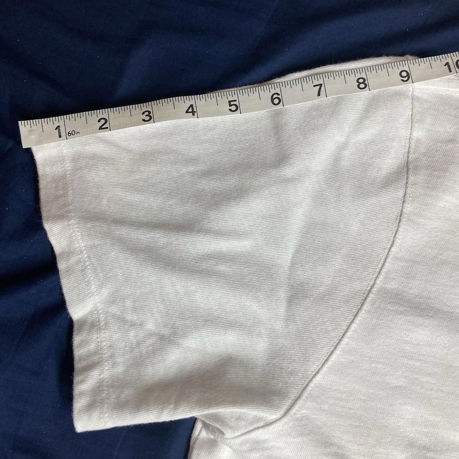 True Religion Men’s XL True Religion White Blank Crewneck T Shirt Red Logo Size US XL / EU 56 / 4 - 5 Thumbnail