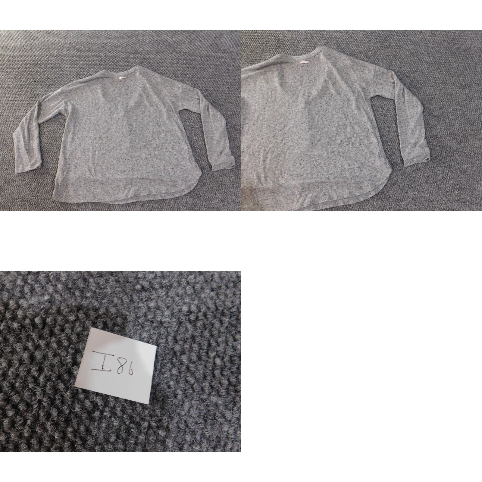 Victoria's Secret Victoria's Secret Pajama Top Womens XS Gray Plaid Long Sleeve Camisole Cotton Polyester Nightwear Size XS / US 0-2 / IT 36-38 - 9 Thumbnail
