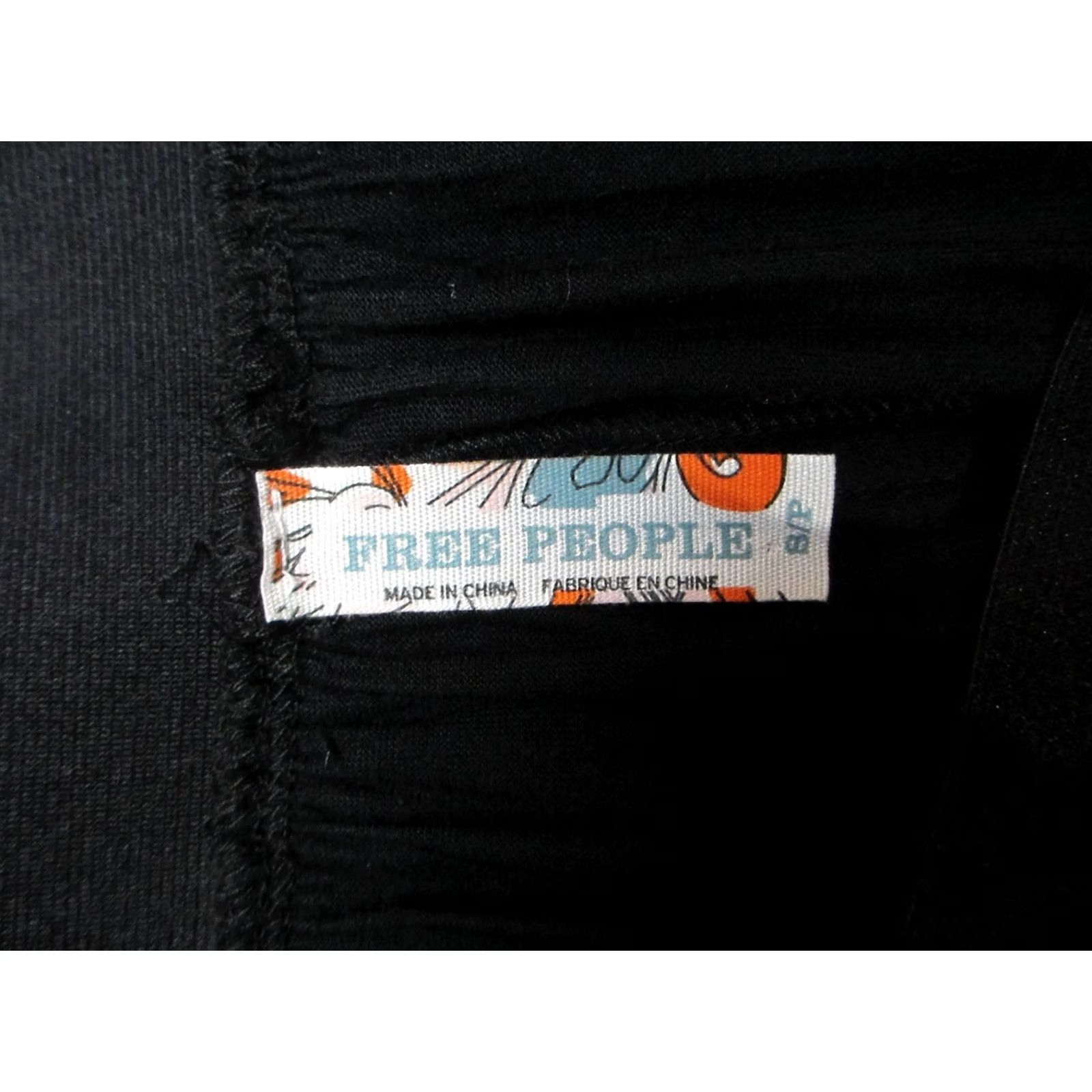 Free People Free People Skirt Womens S Black Mini Crinkle Pleated Lightweight Pull Size 28" / US 6 / IT 42 - 3 Thumbnail