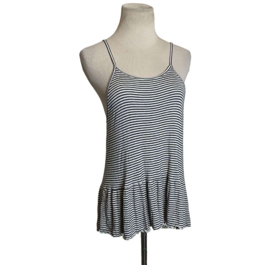 American Eagle Outfitters American Eagle Striped Ruffle Tank Top Cami Size Medium Size M / US 6-8 / IT 42-44 - 1 Thumbnail