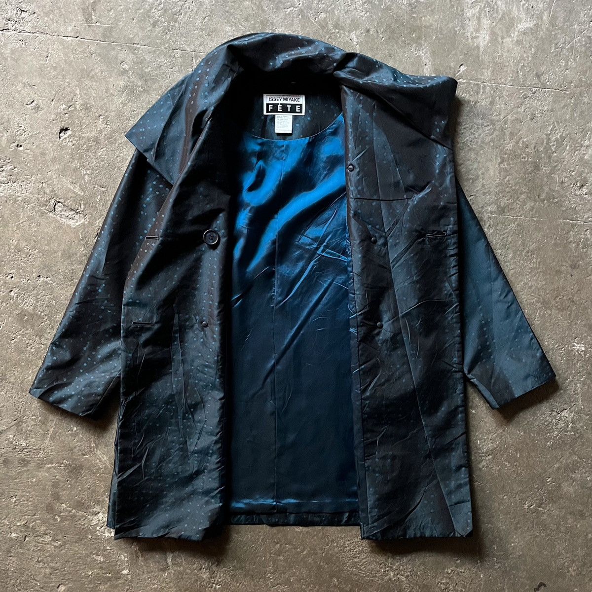 Issey Miyake Issey miyake féte silk translucent coat Size S / US 4 / IT 40 - 4 Thumbnail