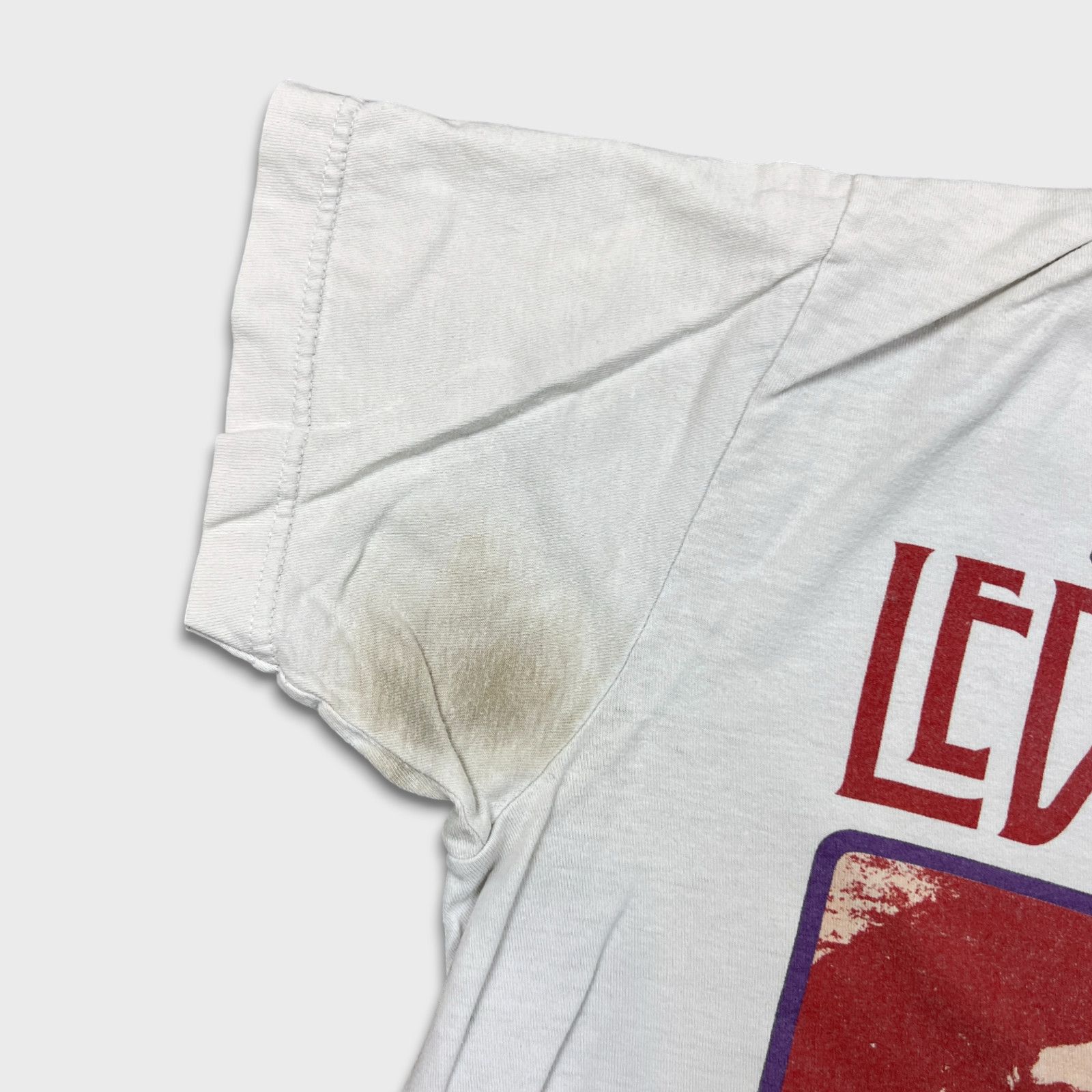 Band Tees × Led Zeppelin × Vintage VTG Led Zeppelin T Shirt Medium Whole Lotta Love Band Tee Size US M / EU 48-50 / 2 - 3 Thumbnail