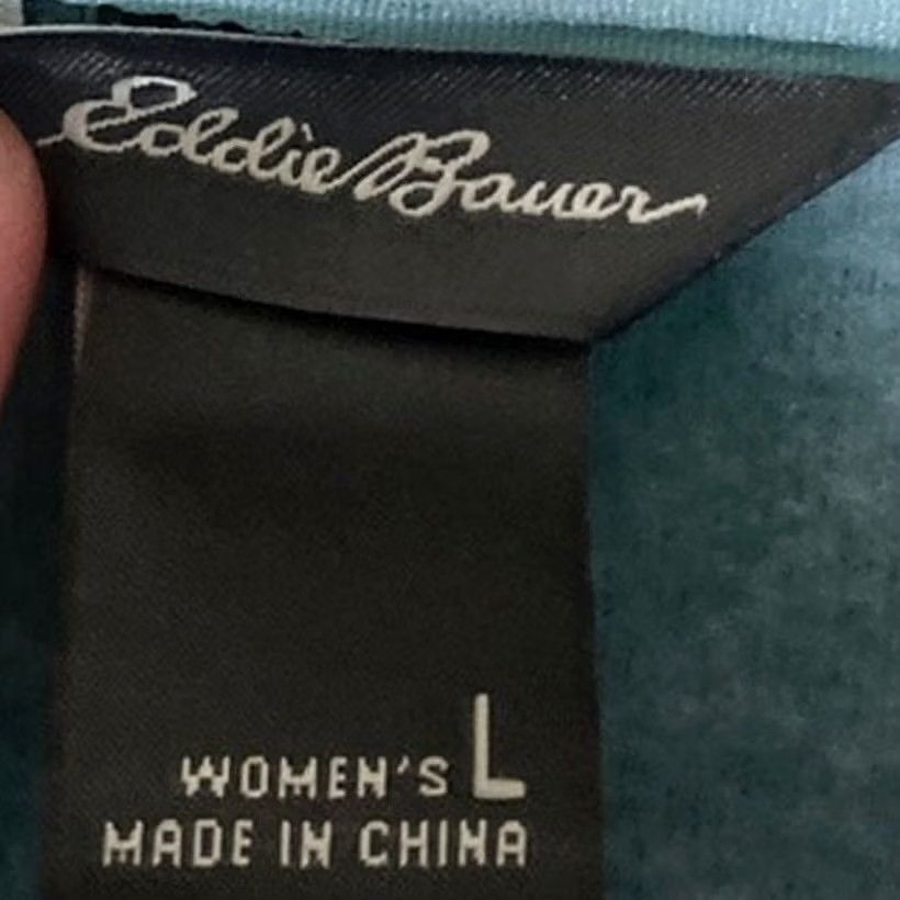 Eddie Bauer Eddie Bauer Womens Sweater Sea Blue Pullover Fleece 1/4 Zip Long Sleeve Large Size L / US 10 / IT 46 - 6 Thumbnail