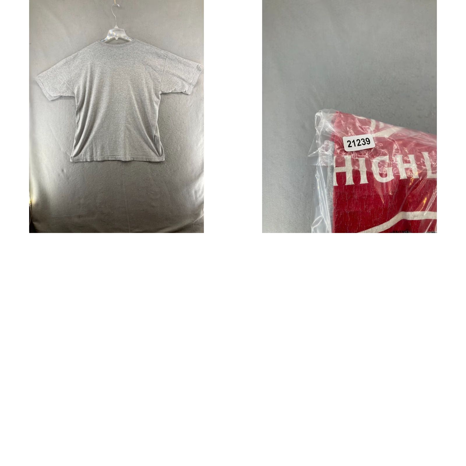 Vintage Miller High Life Mens T Shirt XL Extra Large Gray American Made Size US XL / EU 56 / 4 - 8 Thumbnail