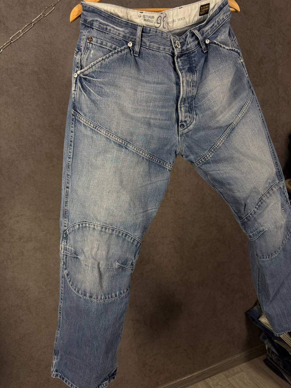 G-Star G Star Raw vintage biker jeans Size US 34 / EU 50 - 3 Thumbnail