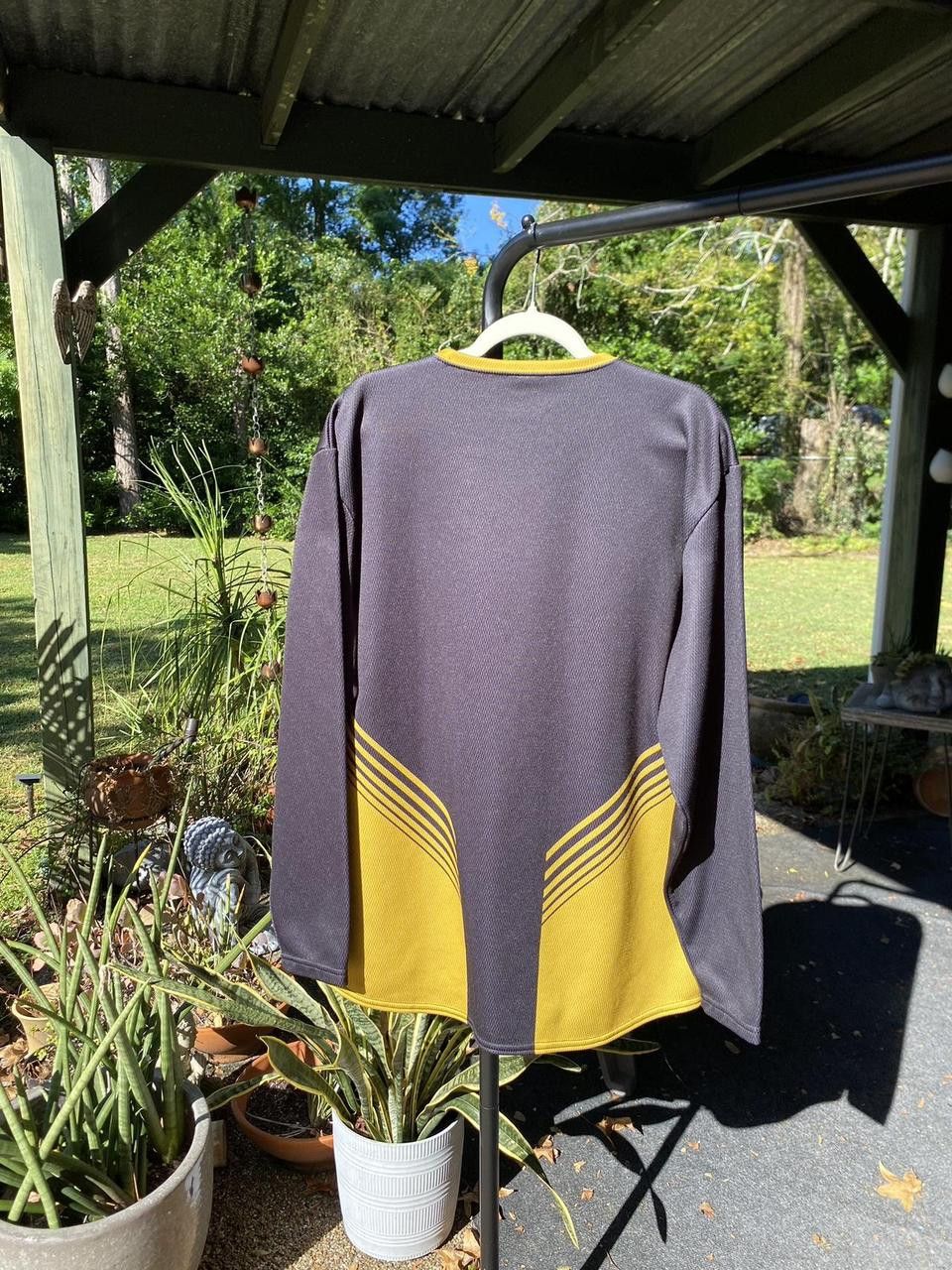 Russell Athletic Black and Yellow Heavyweight Hornets Russell Thermal Large Size US L / EU 52-54 / 3 - 4 Thumbnail