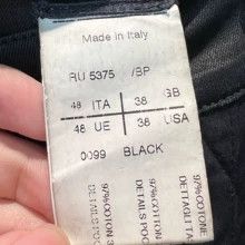 Rick Owens Size 48 RO slanted-front motorcycle pants Size US 38 / EU 54 - 2 Thumbnail