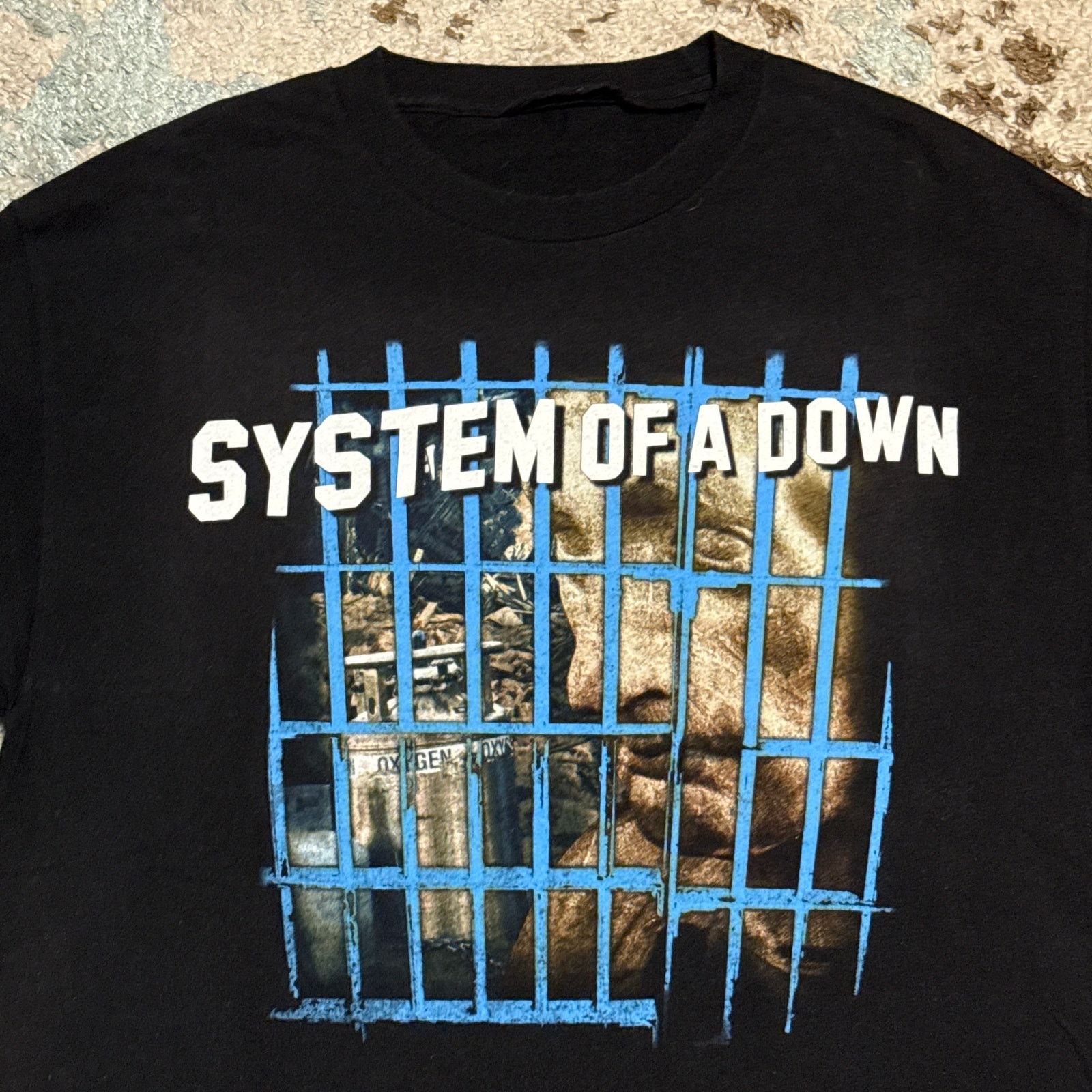 Band Tees × Vintage Vintage 2001 System of a Down Prison Song Shirt Large SOAD Size US L / EU 52-54 / 3 - 3 Thumbnail