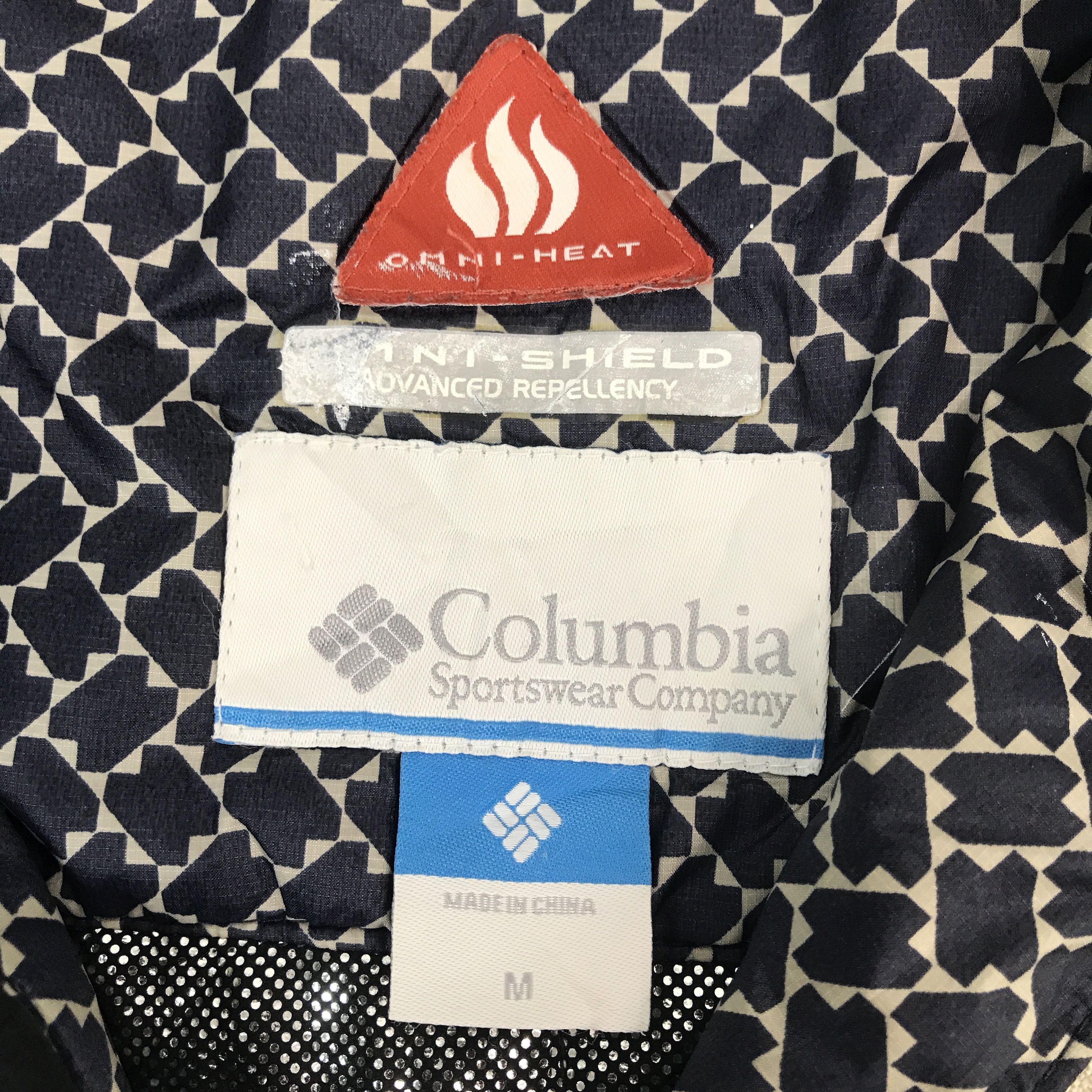 Columbia Vintage Columbia quilted striped Design hoodie Jacket Size US L / EU 52-54 / 3 - 9 Thumbnail
