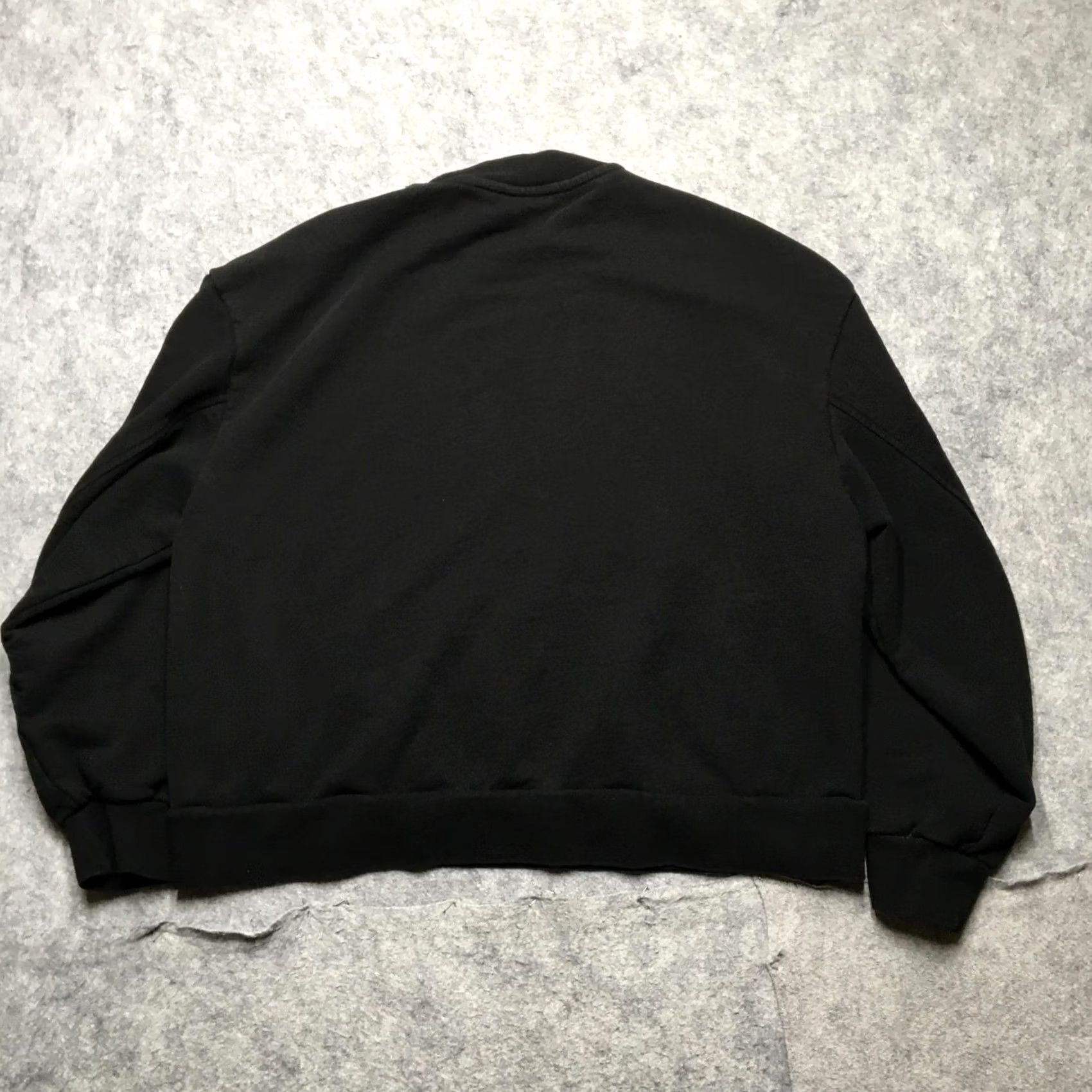 & Other Stories & Other Stories Sweatshirt Womens Large Black Fleece Crewneck Pullover Top Size L / US 10 / IT 46 - 5 Thumbnail