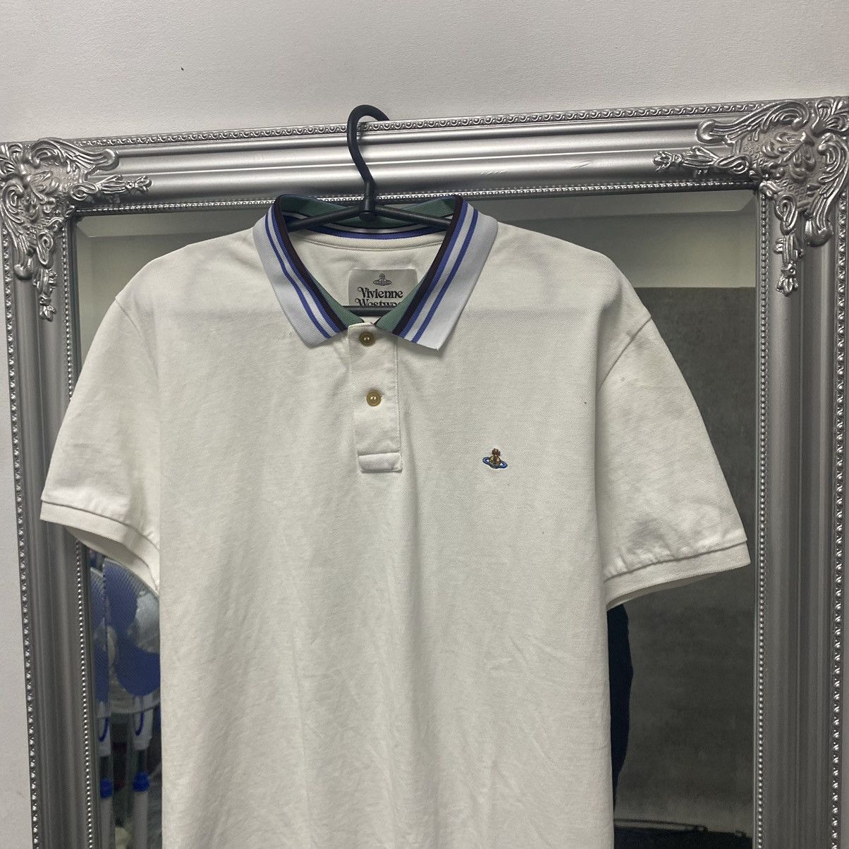 Vivienne Westwood Vivienne Westwood Polo Shirt small Logo Size US XL / EU 56 / 4 - 2 Thumbnail