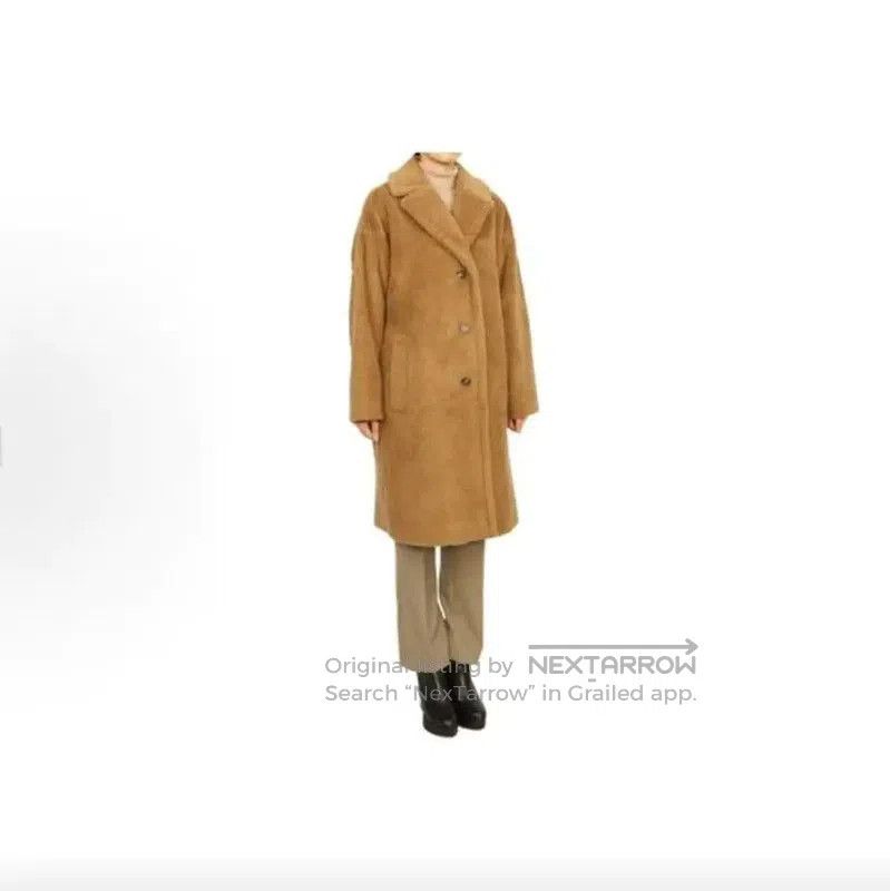 MaxMara Khaki Cashmere Women's Coat .