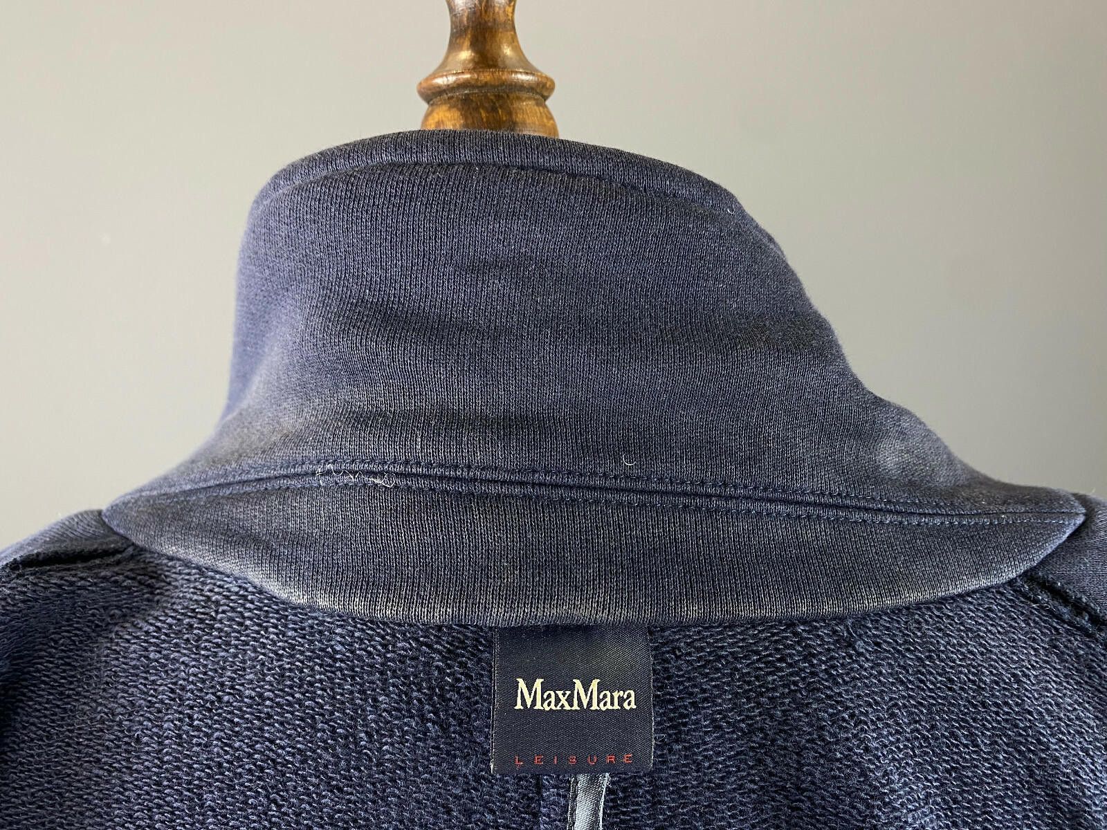 Designer Max Mara Leisure Button Down Cotton Blazer Jacket Size M Size M / US 6-8 / IT 42-44 - 10 Thumbnail