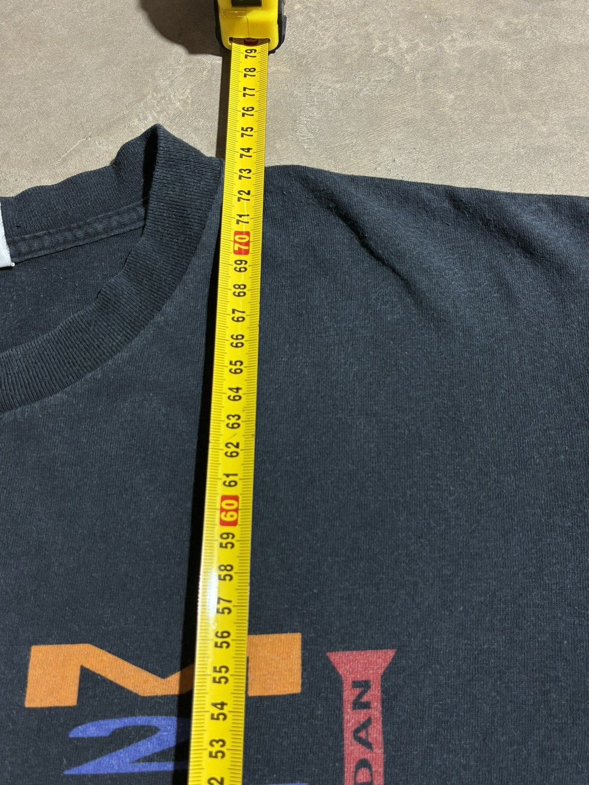 Nike Vintage 90s Nike Jordan Single Stitch T Shirt Made in USA L Size US L / EU 52-54 / 3 - 11 Thumbnail