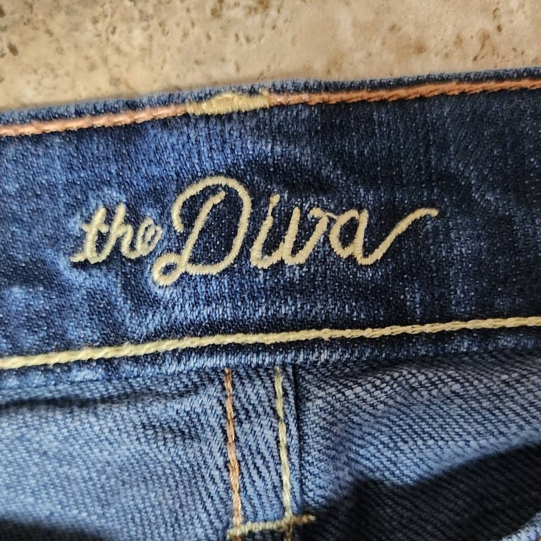 Old Navy Old Navy the Diva Women's Jeans Size 6R Size 28" / US 6 / IT 42 - 3 Thumbnail