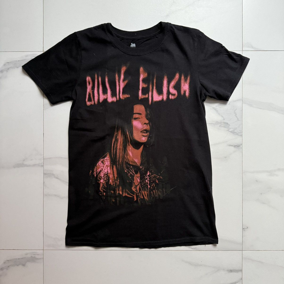 Billie Eilish Billie Eilish Spooky Portrait T-Shirt Size US S / EU 44-46 / 1 - 2 Thumbnail