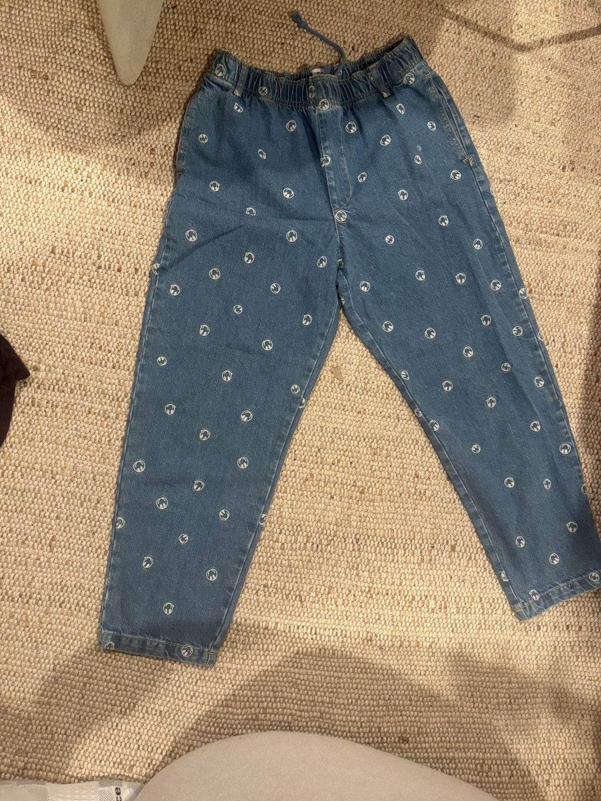 Bdg BDG “Smiley Face” Jeans Size US 34 / EU 50 - 1 Thumbnail