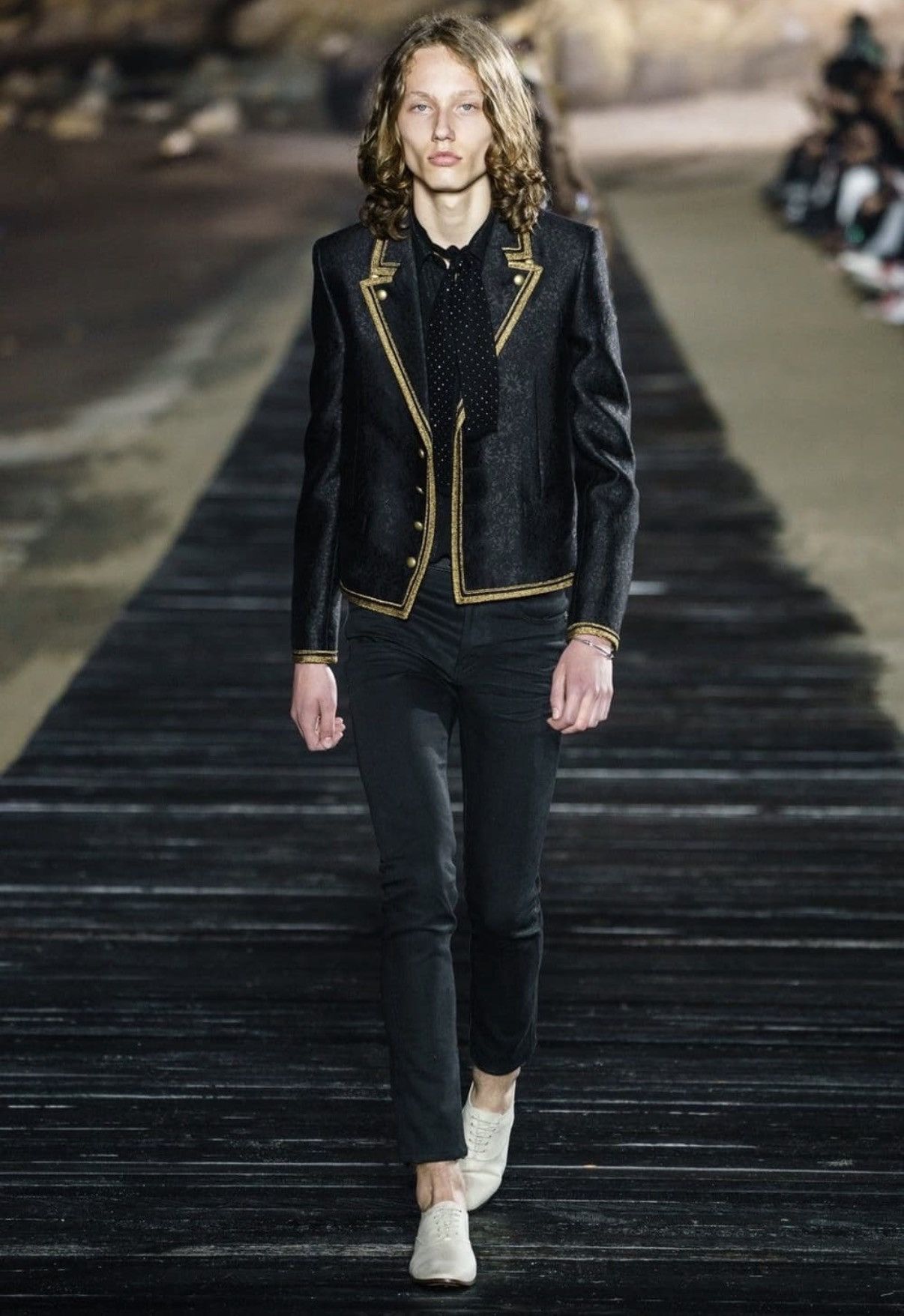 Saint Laurent Paris Saint laurent jacquard spencer office jacket sz44 Size US S / EU 44-46 / 1 - 2 Thumbnail