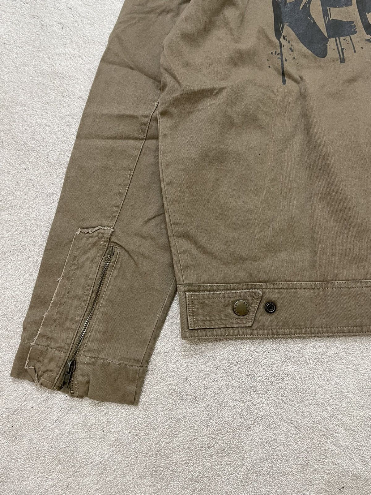 Japanese Brand 2000s Japan Archived Utility Jacket Patch Skull Kapital Y2K Size US L / EU 52-54 / 3 - 11 Thumbnail