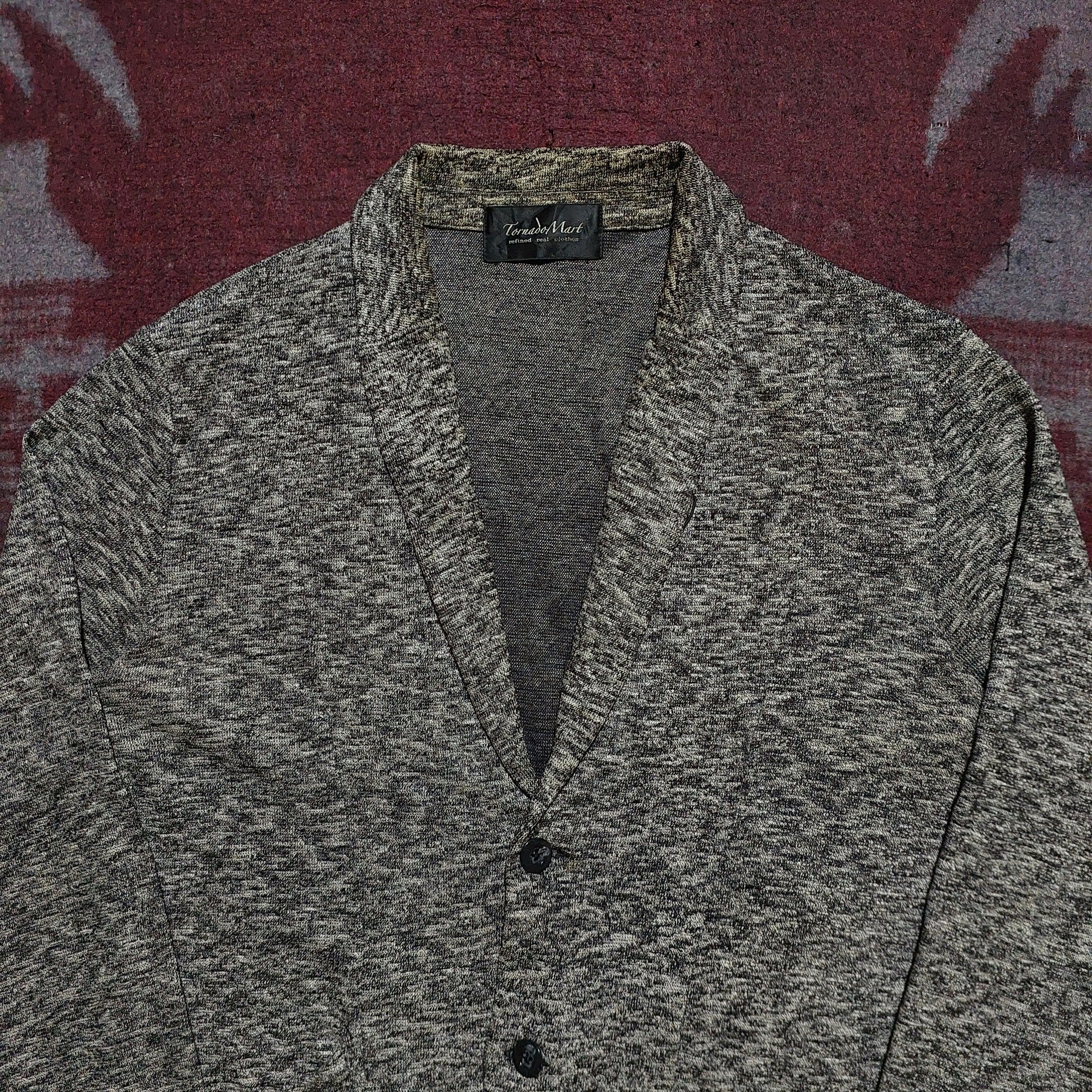 Tornado Mart Tornado Mart knitwear sweat blazer Size US L / EU 52-54 / 3 - 3 Thumbnail