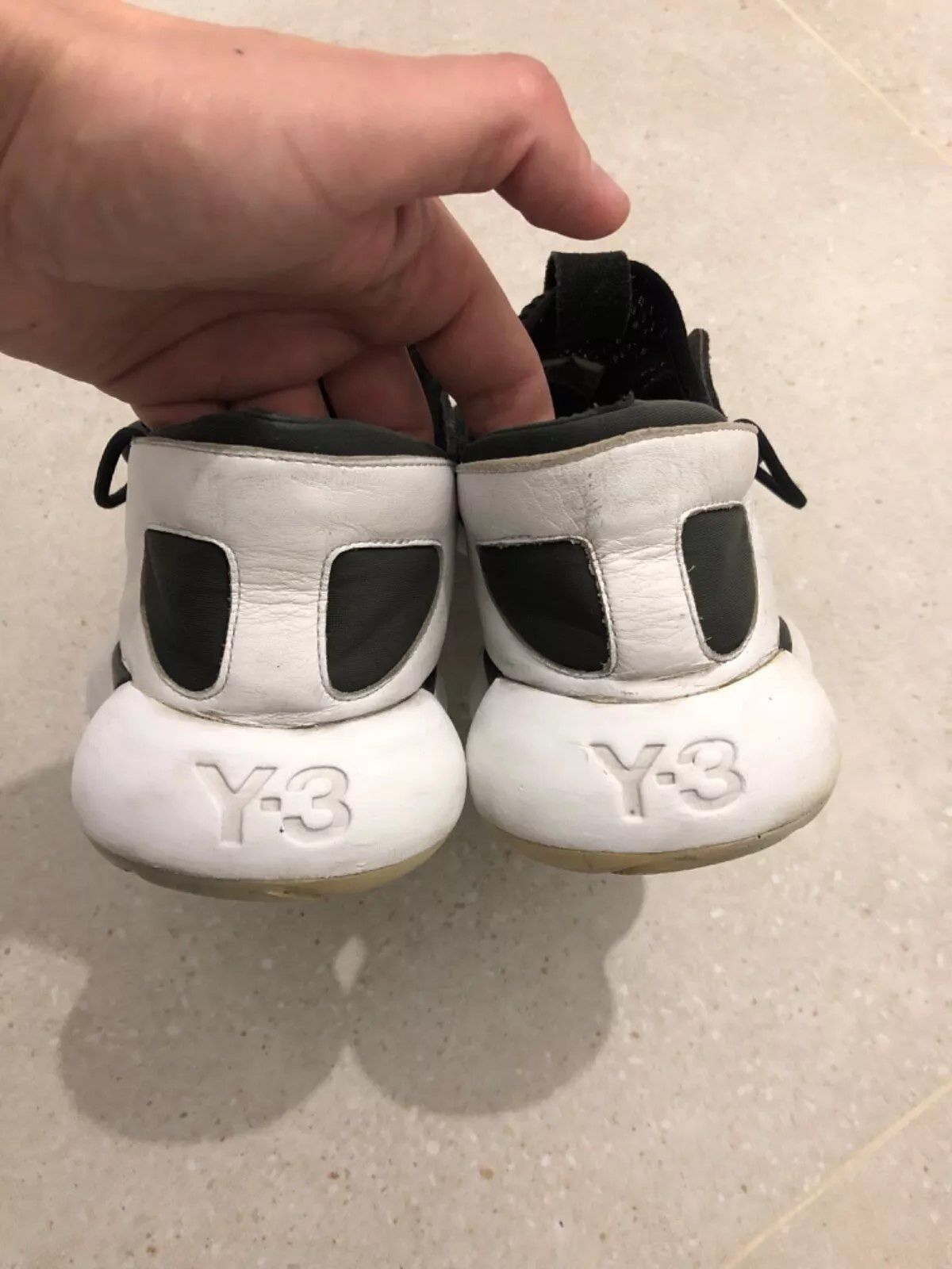 Adidas × Yohji Yamamoto Y-3 -Yohji Yamamoto - Kyujo Low (Black / White) Japanese Size US 9.5 / EU 42-43 - 5 Thumbnail