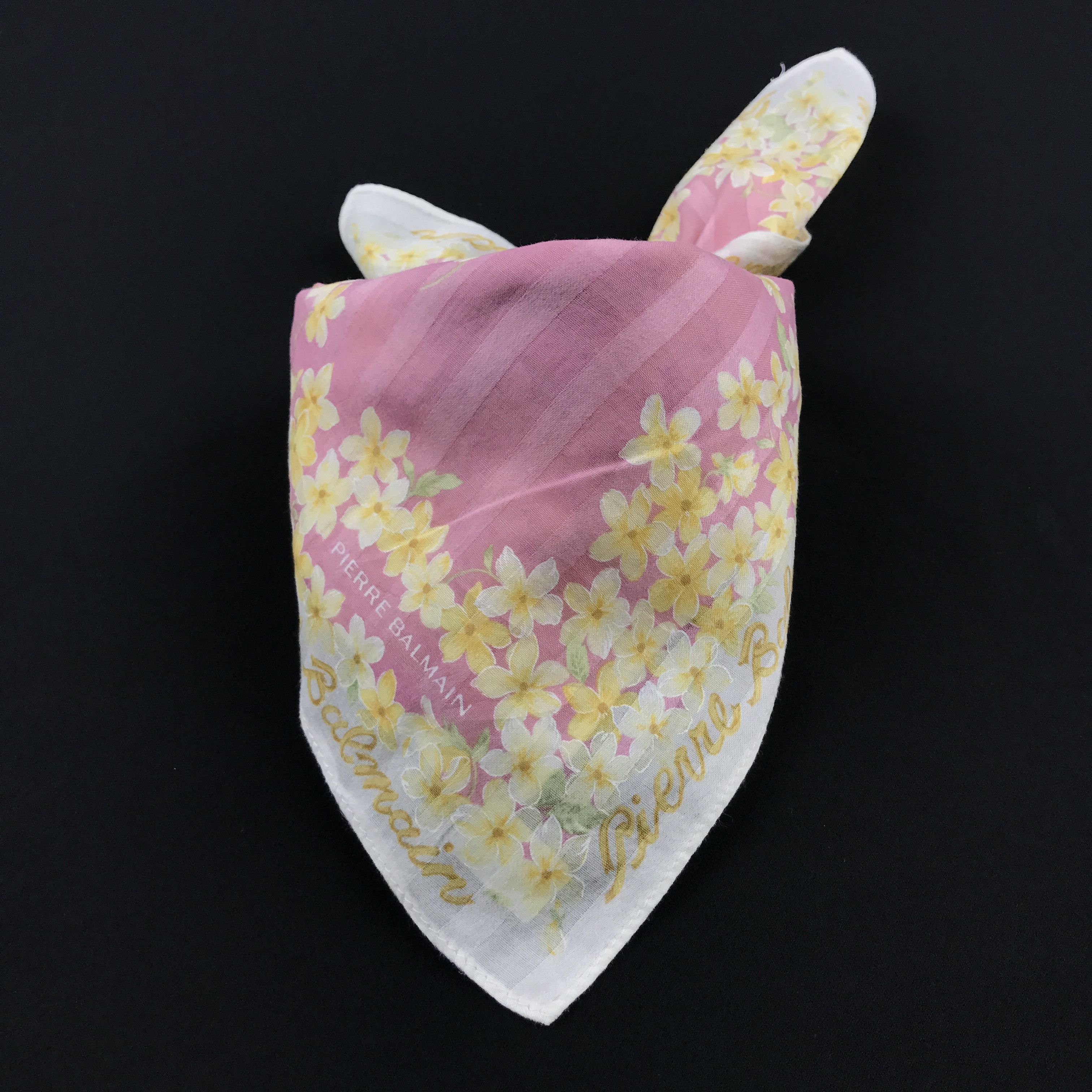 Designer × Pierre Balmain × Vintage Vintage Pierre Balmain Bandana Neckerchief Handkerchief Size ONE SIZE - 4 Thumbnail