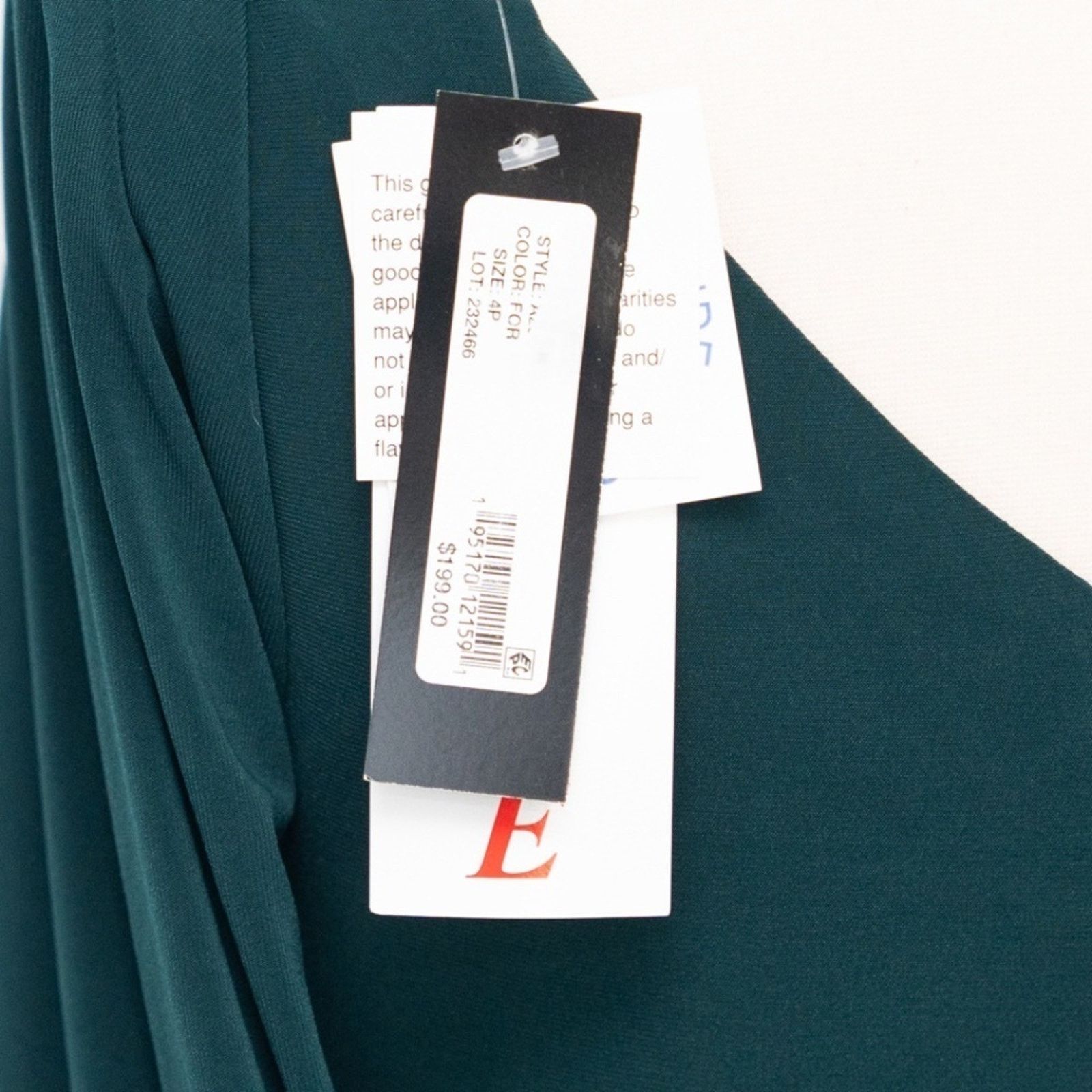 Designer Betsy & Adam. Drape-Back Gown. Size S / US 4 / IT 40 - 9 Thumbnail