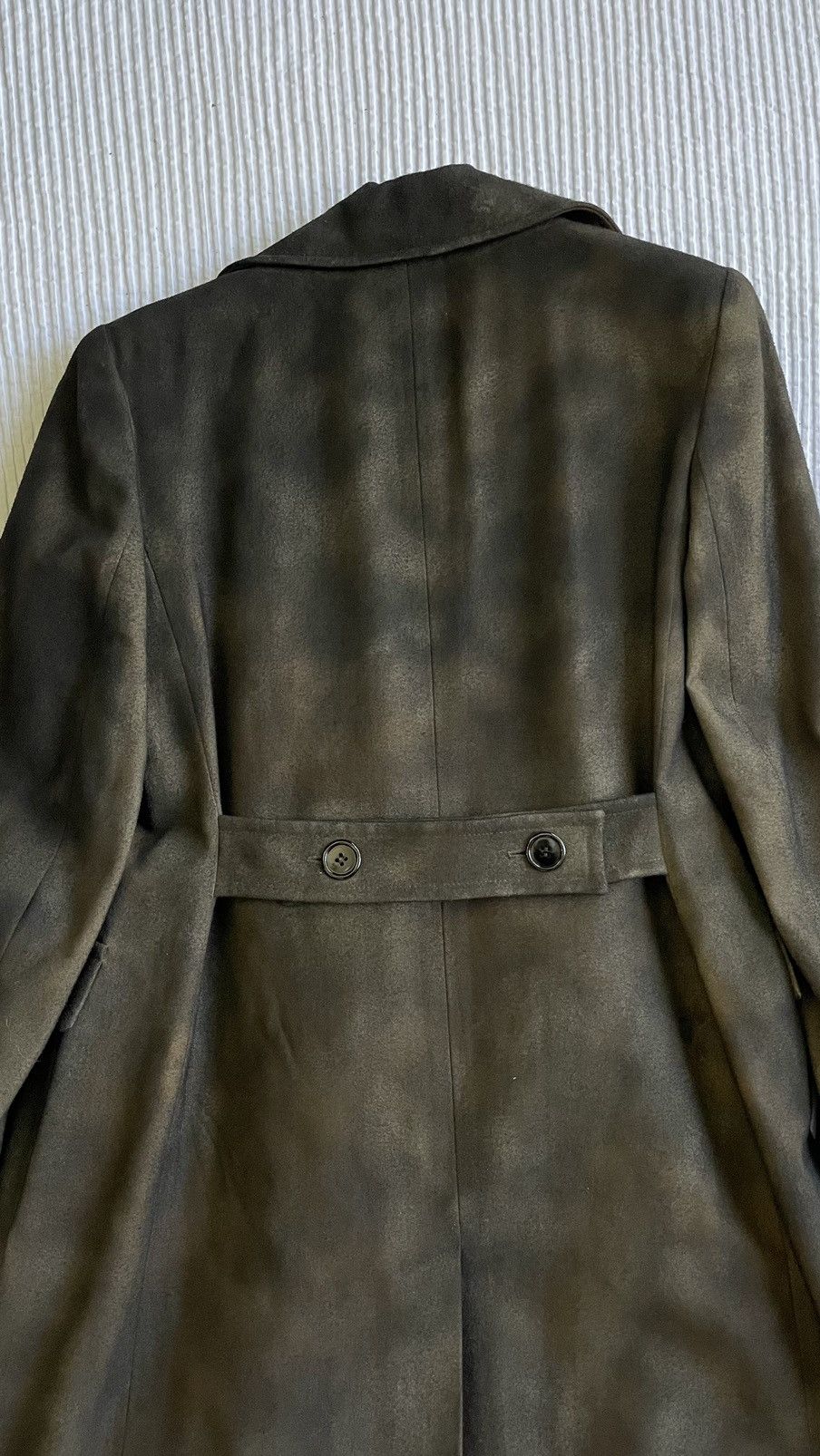 Handmade Painted Black Wool Topcoat Size US M / EU 48-50 / 2 - 8 Thumbnail
