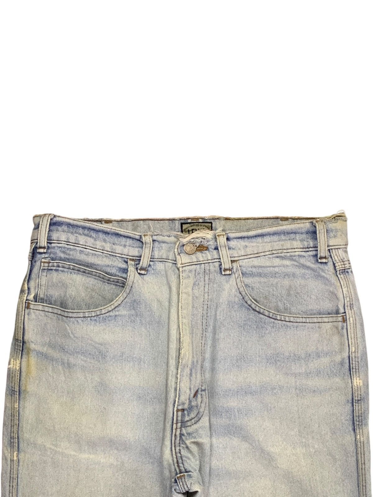 Levi's SALES🔥Vintage 90s Levis Signature Light Wash Distress Jeans Size US 32 / EU 48 - 4 Thumbnail