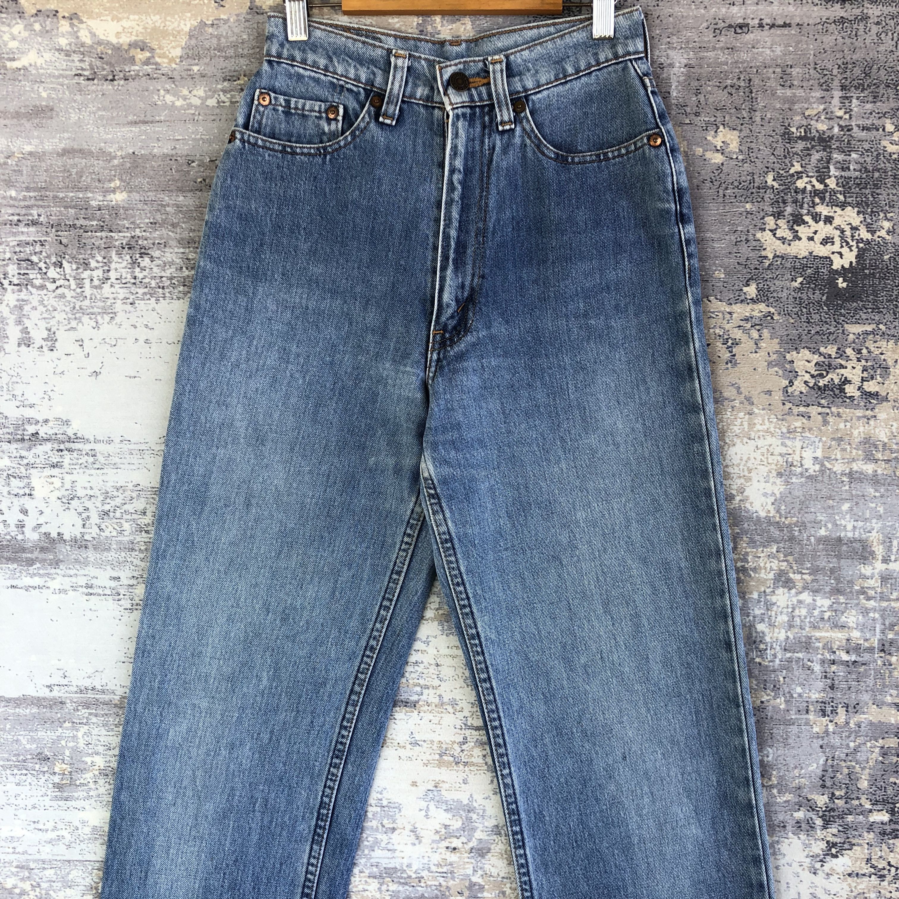 Levi's Vintage Levis 509 Faded Baggy Jeans Levi's Light Wash Denim Size 22" - 3 Thumbnail