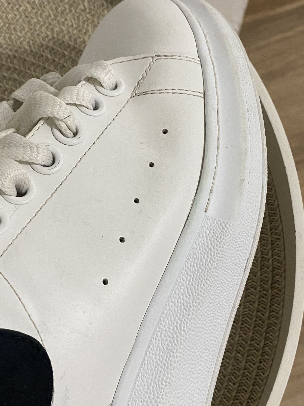 Alexander McQueen Alexander McQueen Oversized White Sneakers Size: 36 Size US 6 / IT 36 - 4 Thumbnail