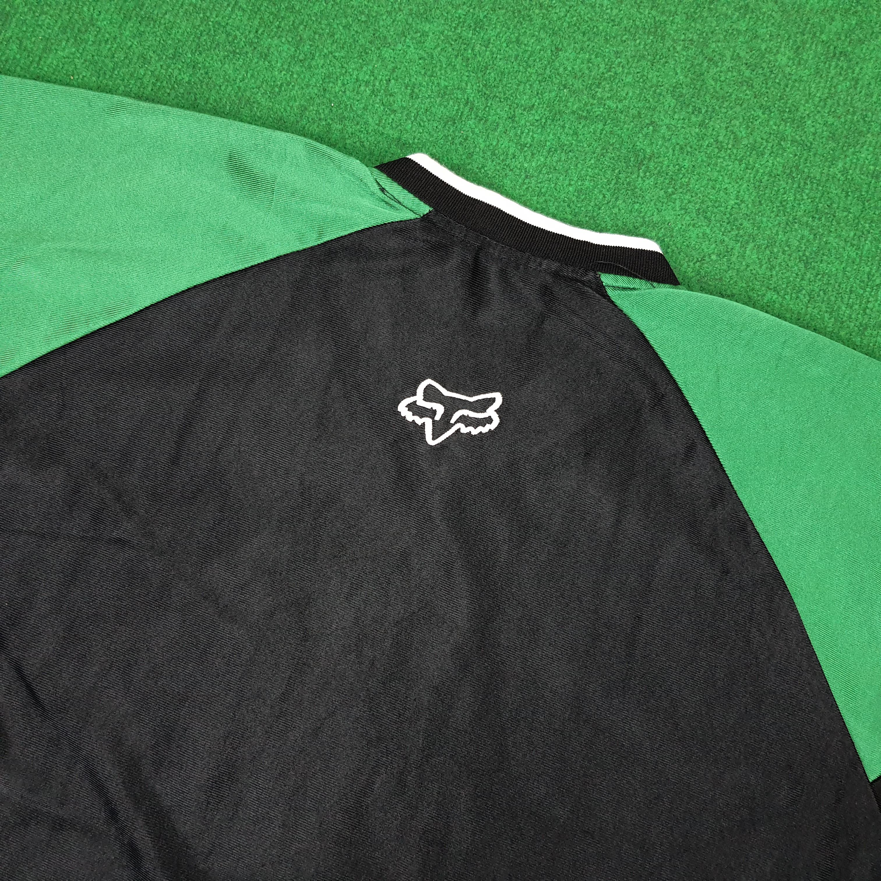 Fox Racing × Vintage Vintage Fox Racing Sportwear Jersey Size US XL / EU 56 / 4 - 4 Thumbnail