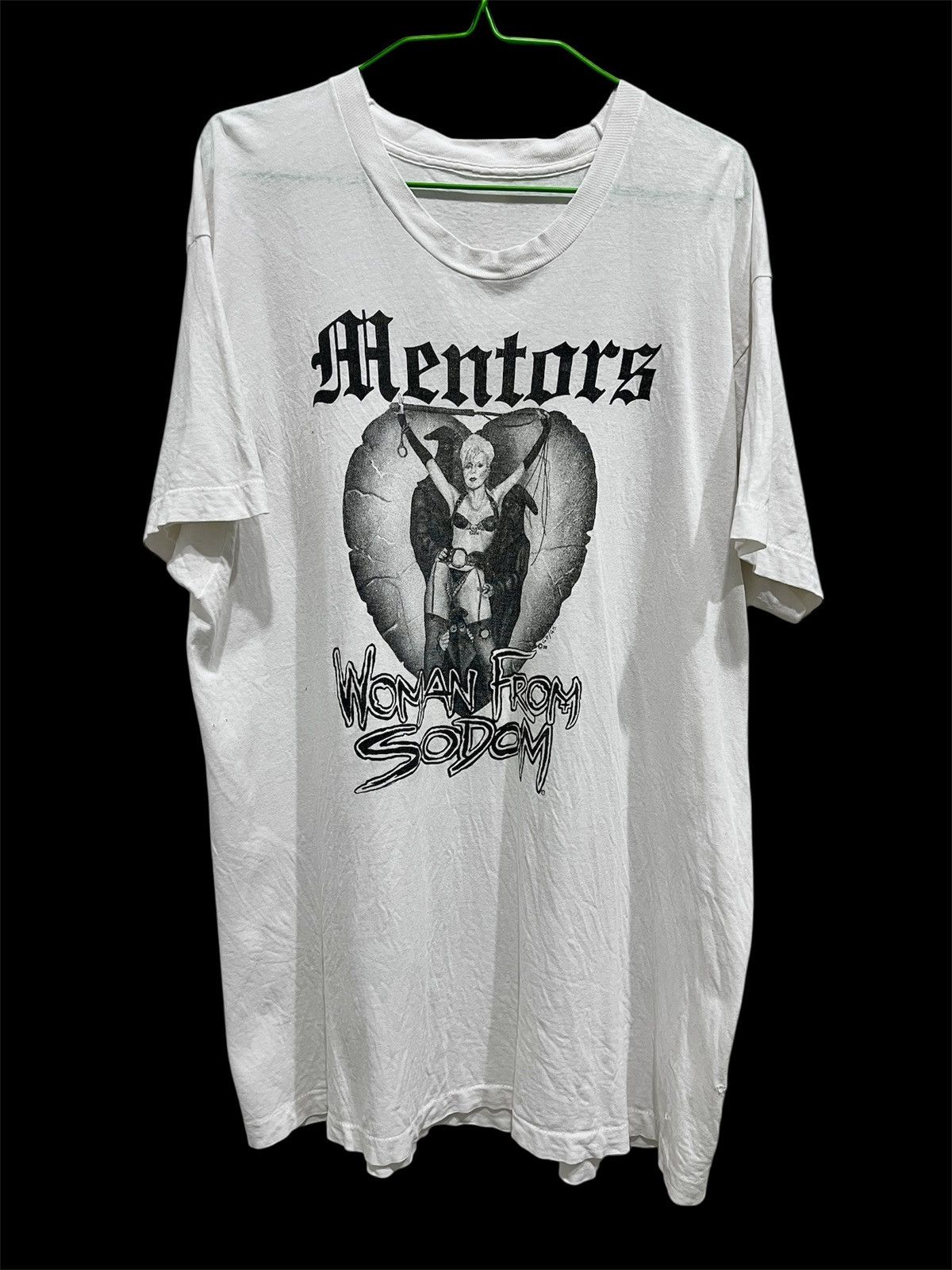 Vintage Vtg. 80s Mentors Women From Sodom Heavymetal Punk Shock rock Size US L / EU 52-54 / 3 - 1 Thumbnail