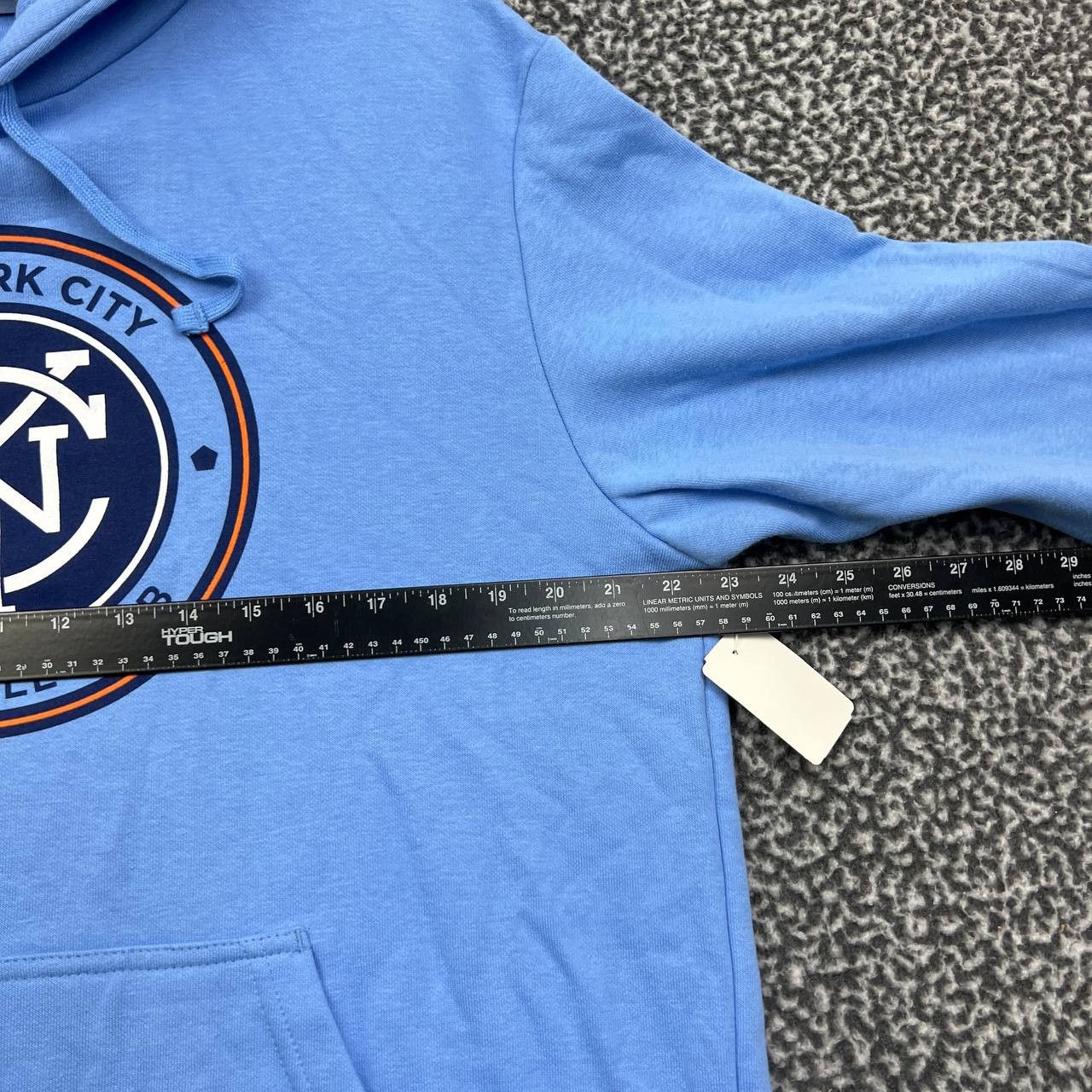 Other New York City FC Hoodie Men Large Blue MLS Pullover New L Size US L / EU 52-54 / 3 - 5 Thumbnail