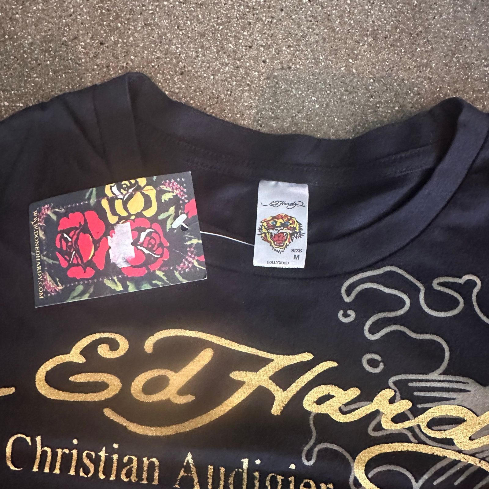 Ed Hardy ed hardy by christian audigier koi fish graphic tee shirt Size US M / EU 48-50 / 2 - 4 Thumbnail