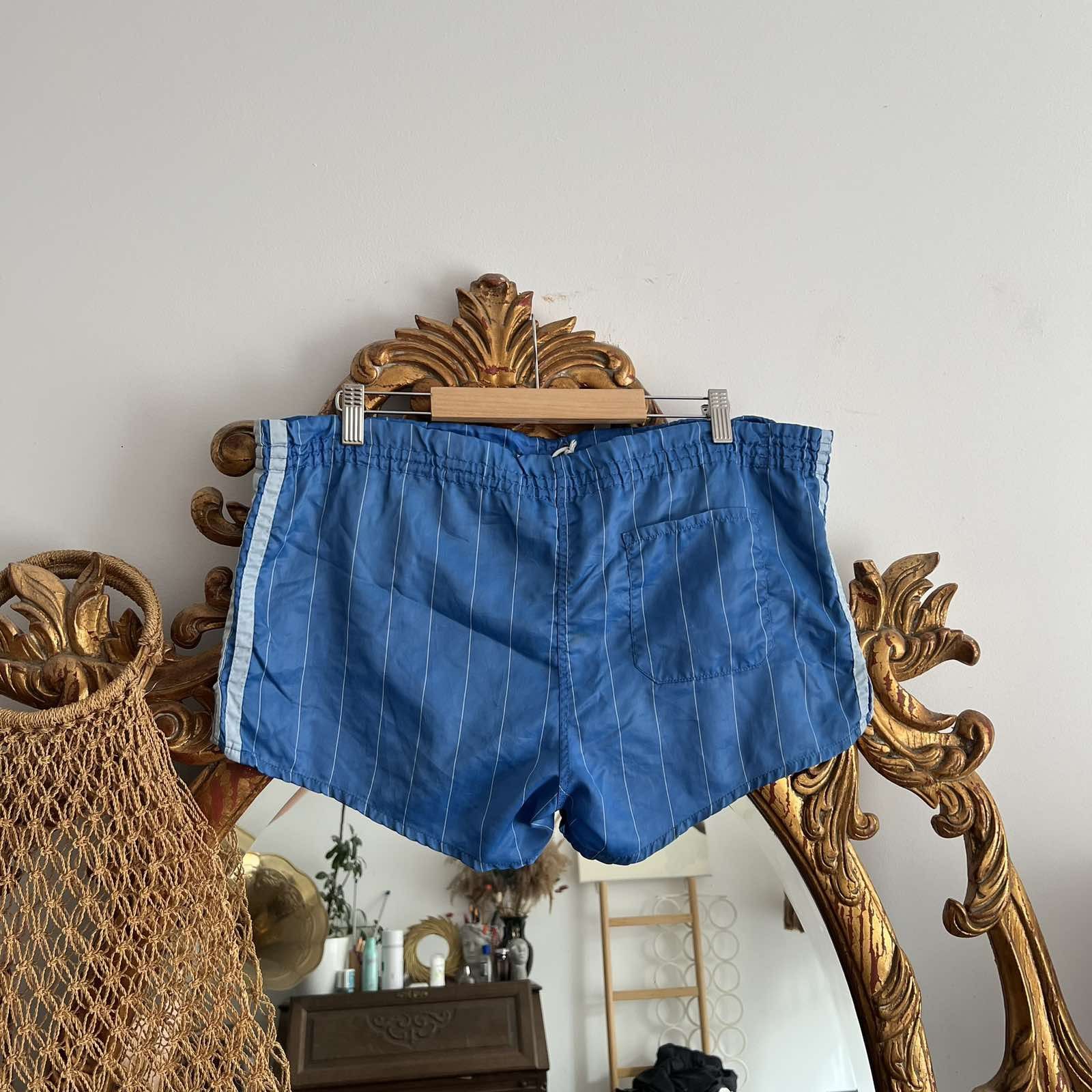 Adidas Adidas Vintage 70s Made in West Germany Nylon Running Shorts Size US 34 / EU 50 - 2 Thumbnail