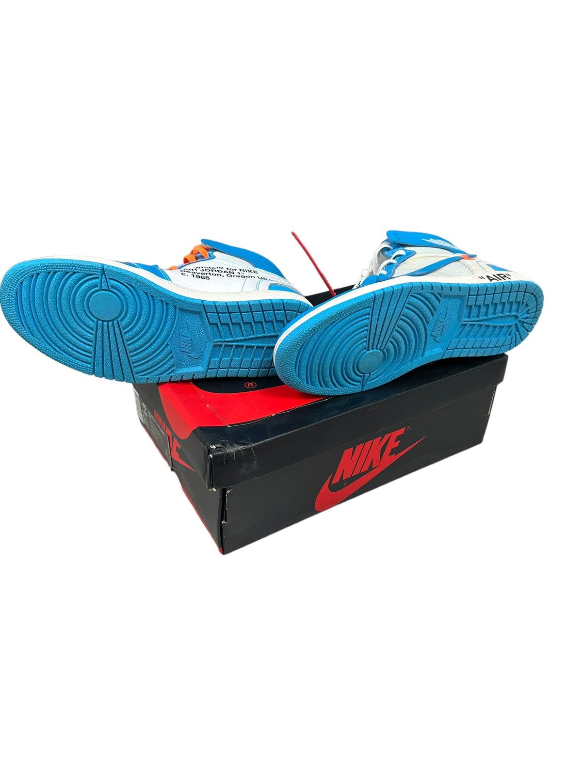 Jordan Brand × Off-White Off white Jordan 1 UNC Size US 10 / EU 43 - 5 Thumbnail