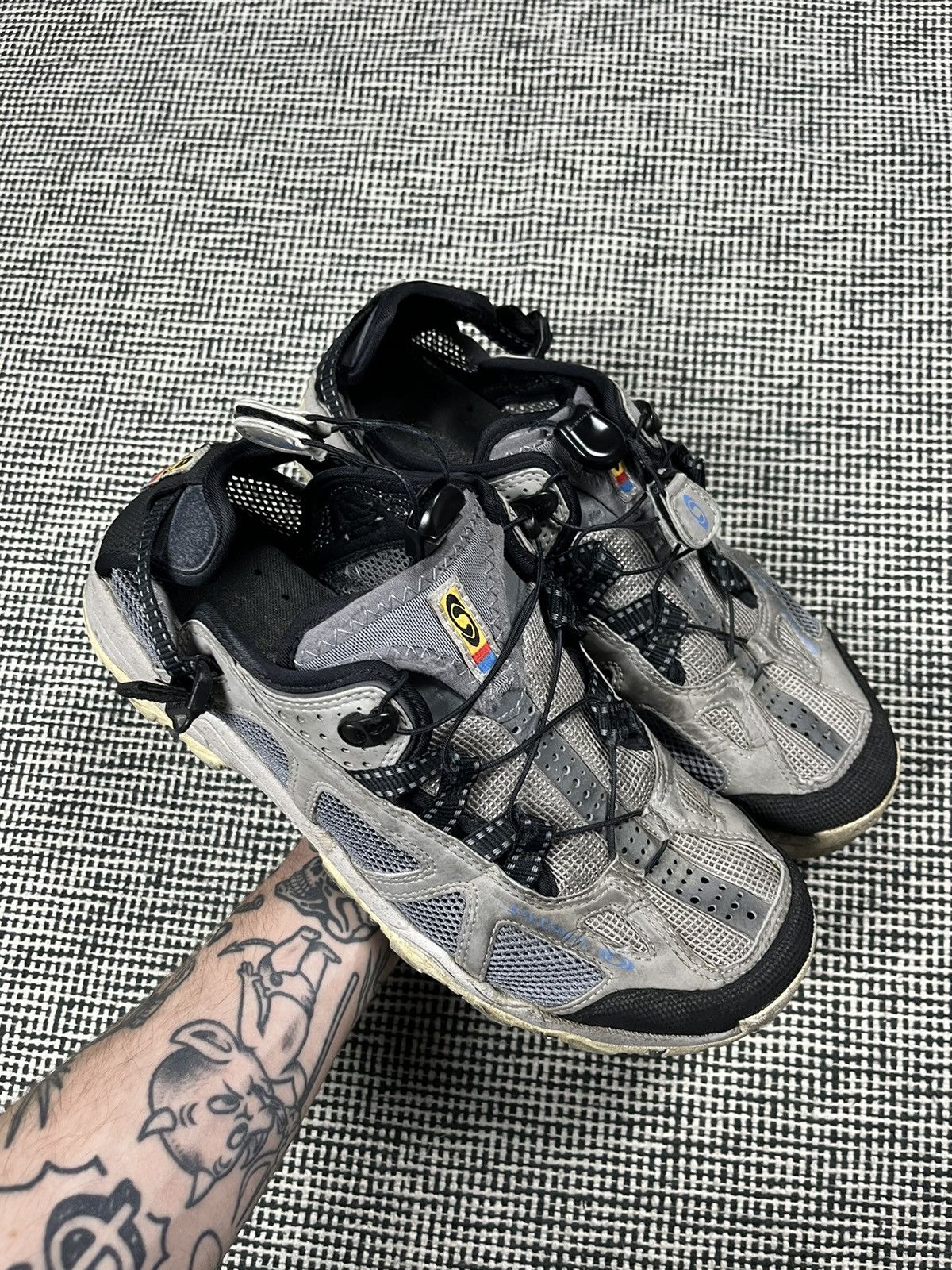 Salomon Cool cw Salomon techamphibian 2 in 1 shoes clogs Boris style Size US 9.5 / EU 42-43 - 10 Thumbnail