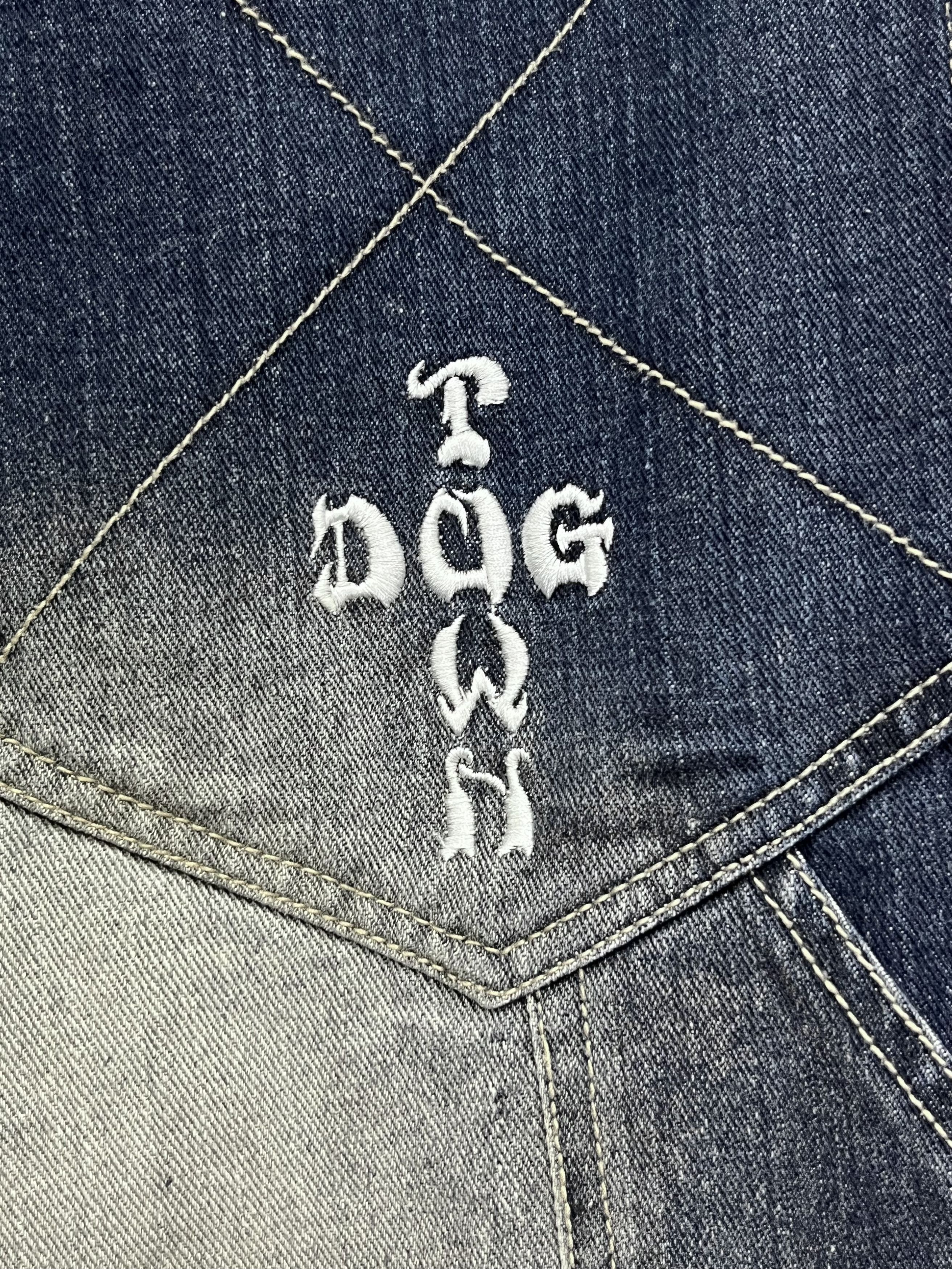 Dogtown 🔥! Vtg DOGTOWN Skateboard Iconic Dragon Baggy Hip Hop Size US 34 / EU 50 - 17 Thumbnail