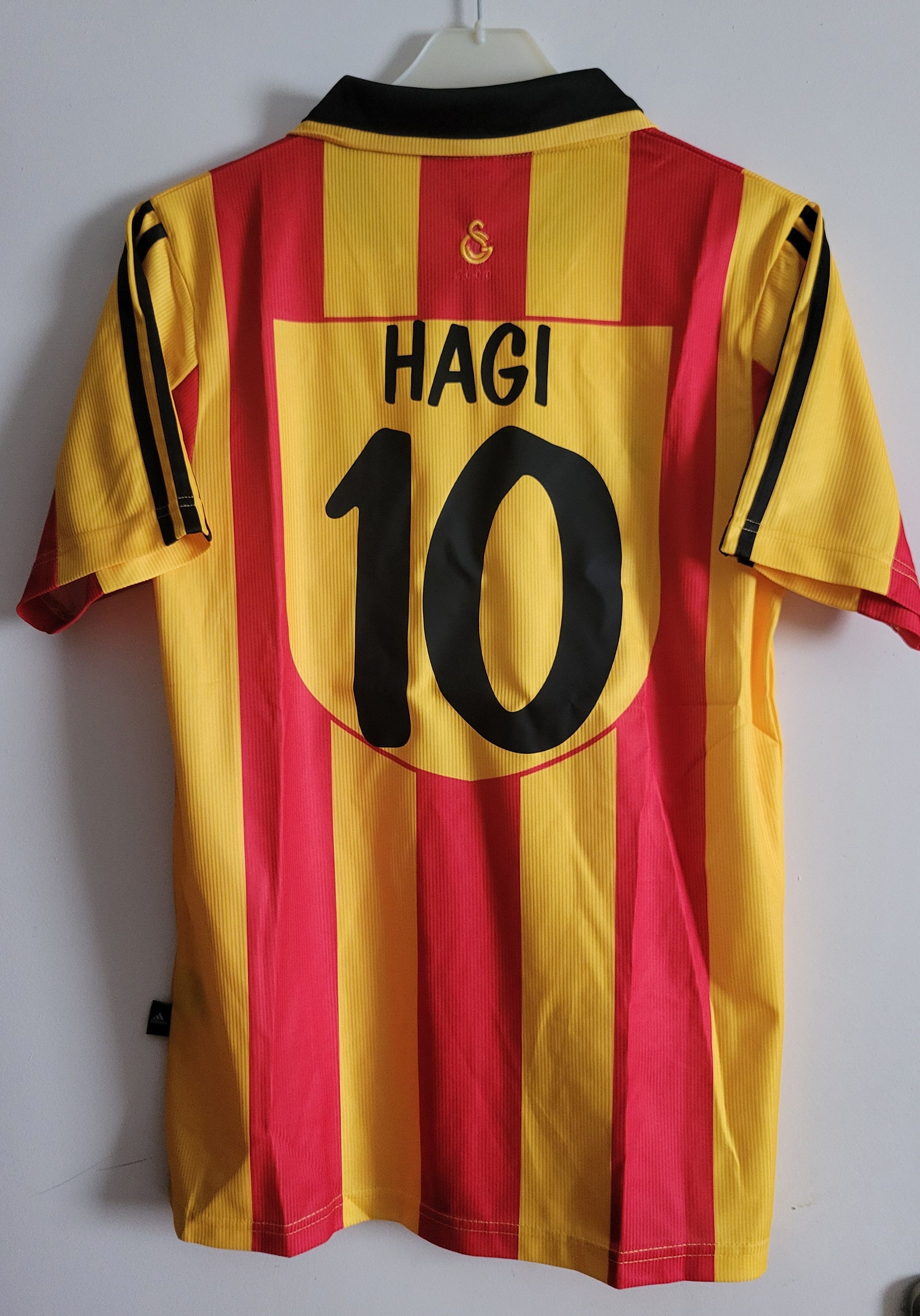 99/00 GALATASARAY HAGI 10 Jersey vintage football shirt
