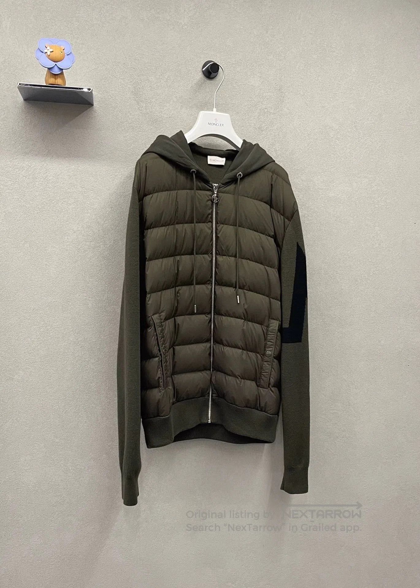 Moncler Genius moncler x beams army green down jacket. Size US XL / EU 56 / 4 - 3 Thumbnail