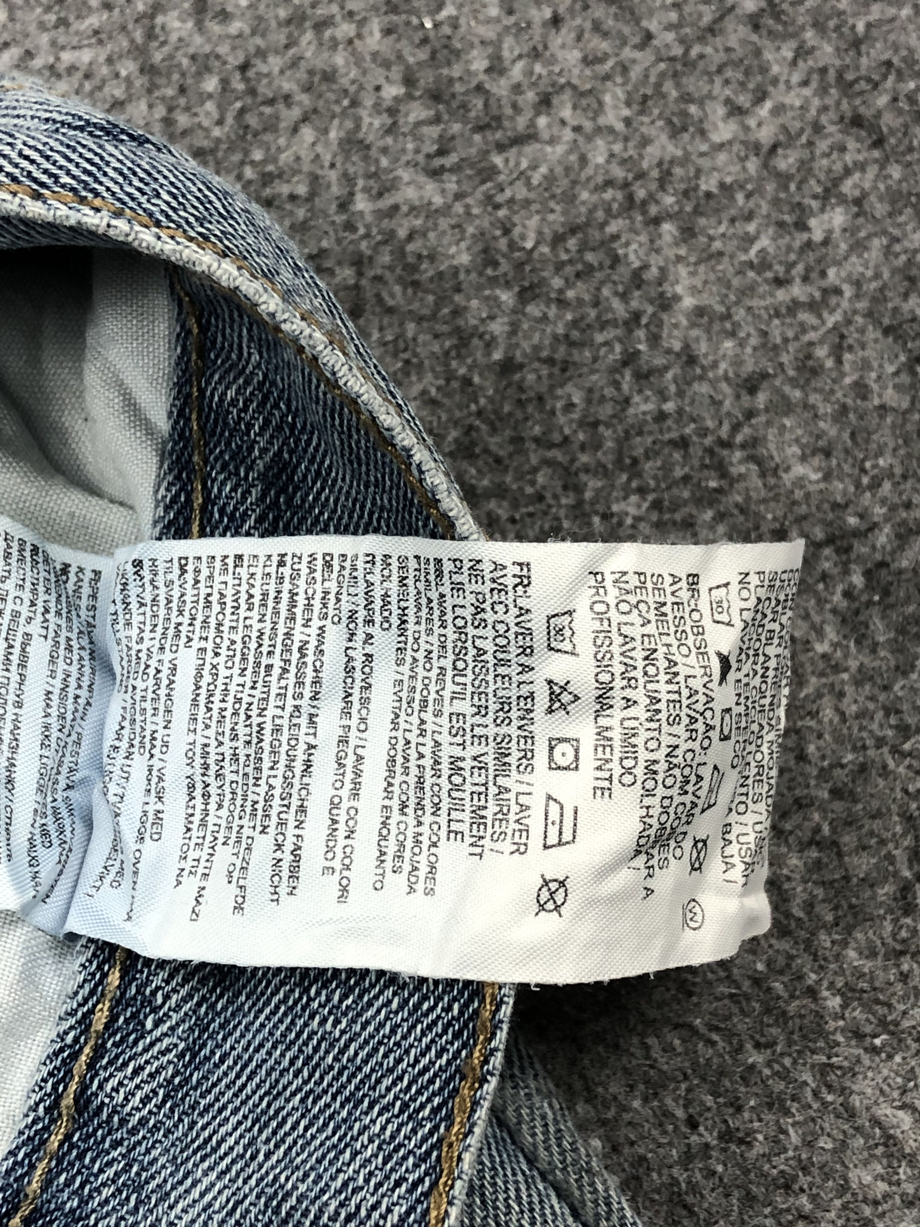 Levi's Vintage Levis 505 Light Wash Jeans DP1643 Size US 31 - 12 Thumbnail