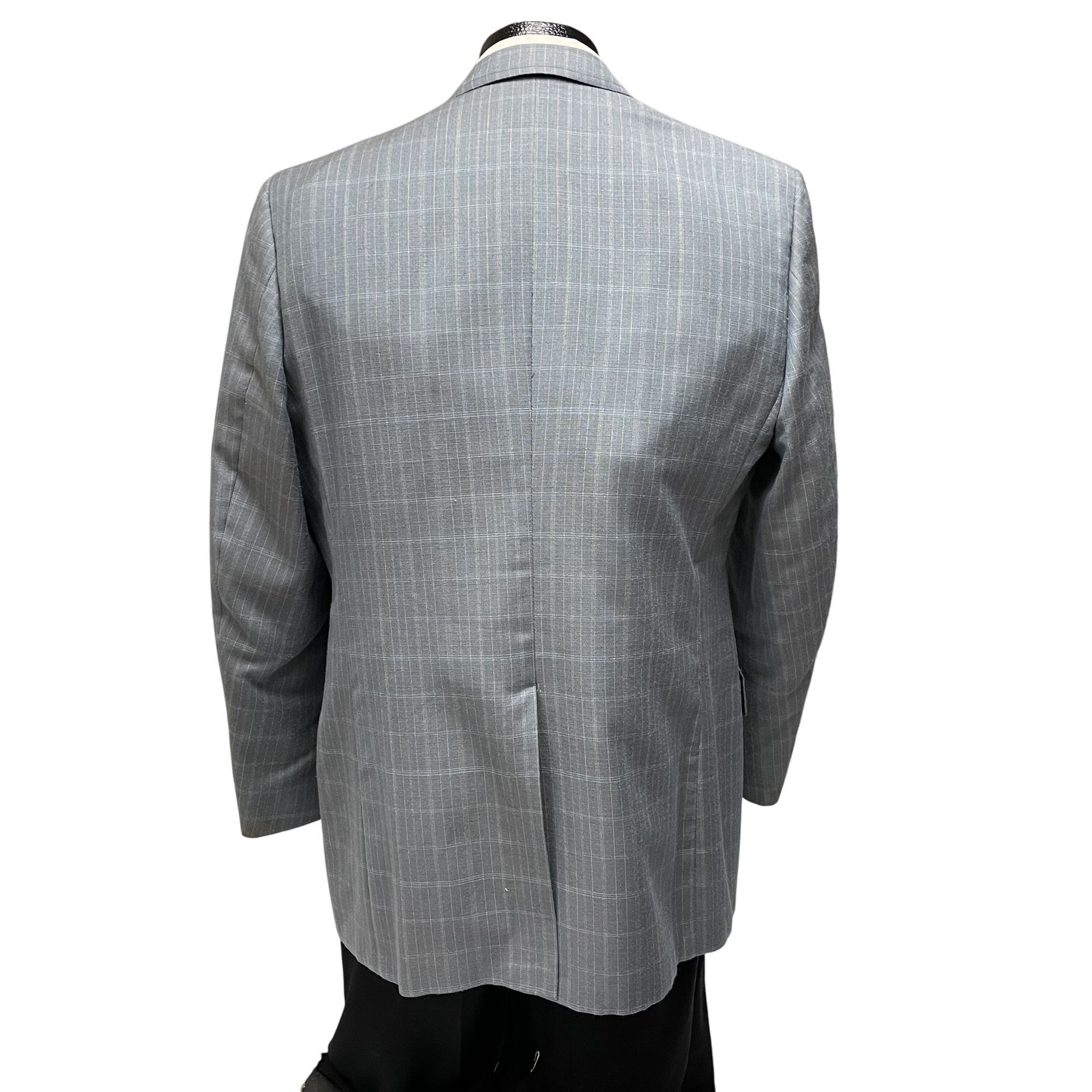 Other Vtg Palm Beach Sport Coat OVERCHECK Wool Jacket Size 42R - 4 Thumbnail