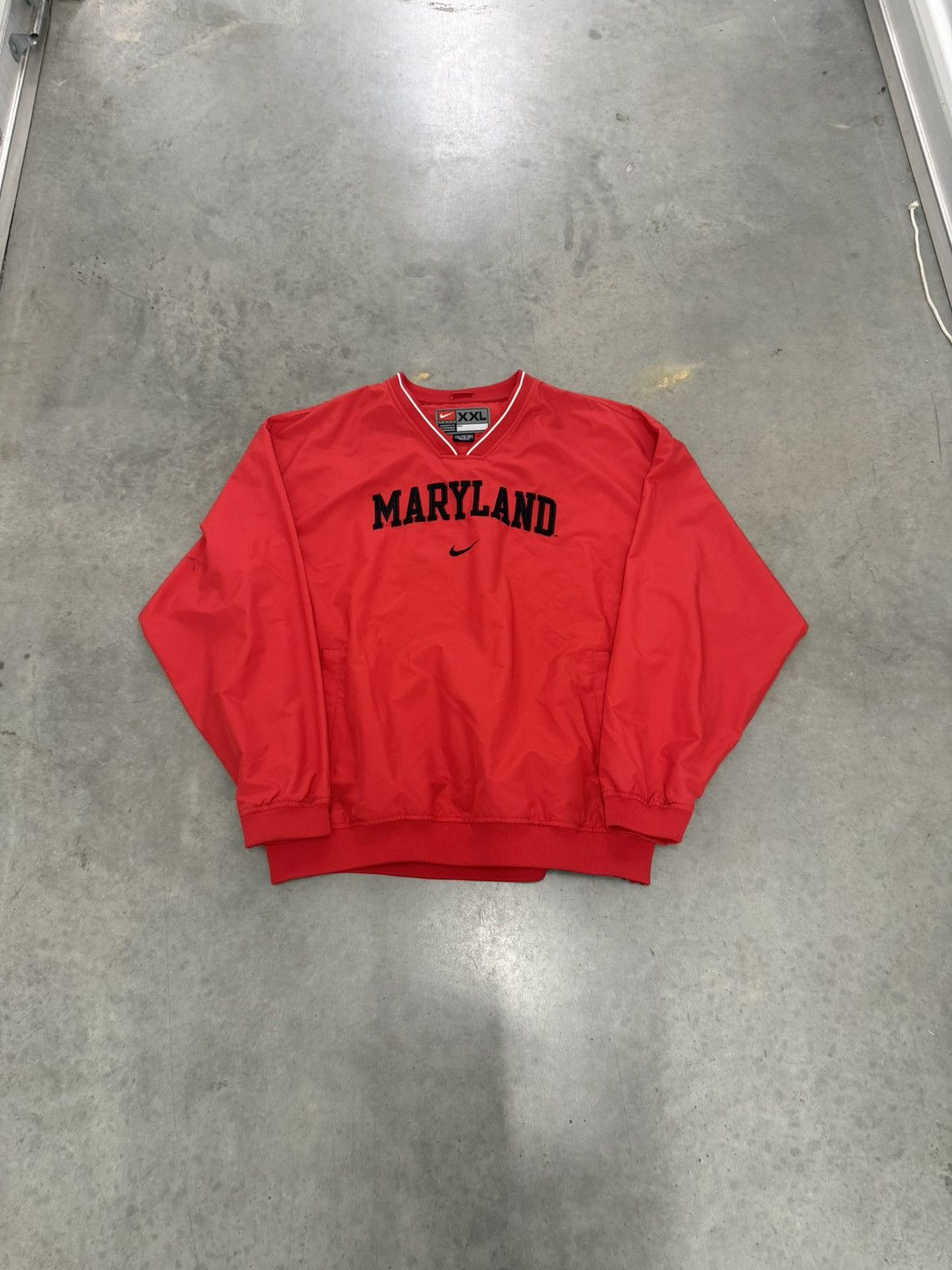Nike Maryland Terrapins Nike Crewneck Pullover Vintage 2000s 2XL Size US XXL / EU 58 / 5 - 5 Thumbnail