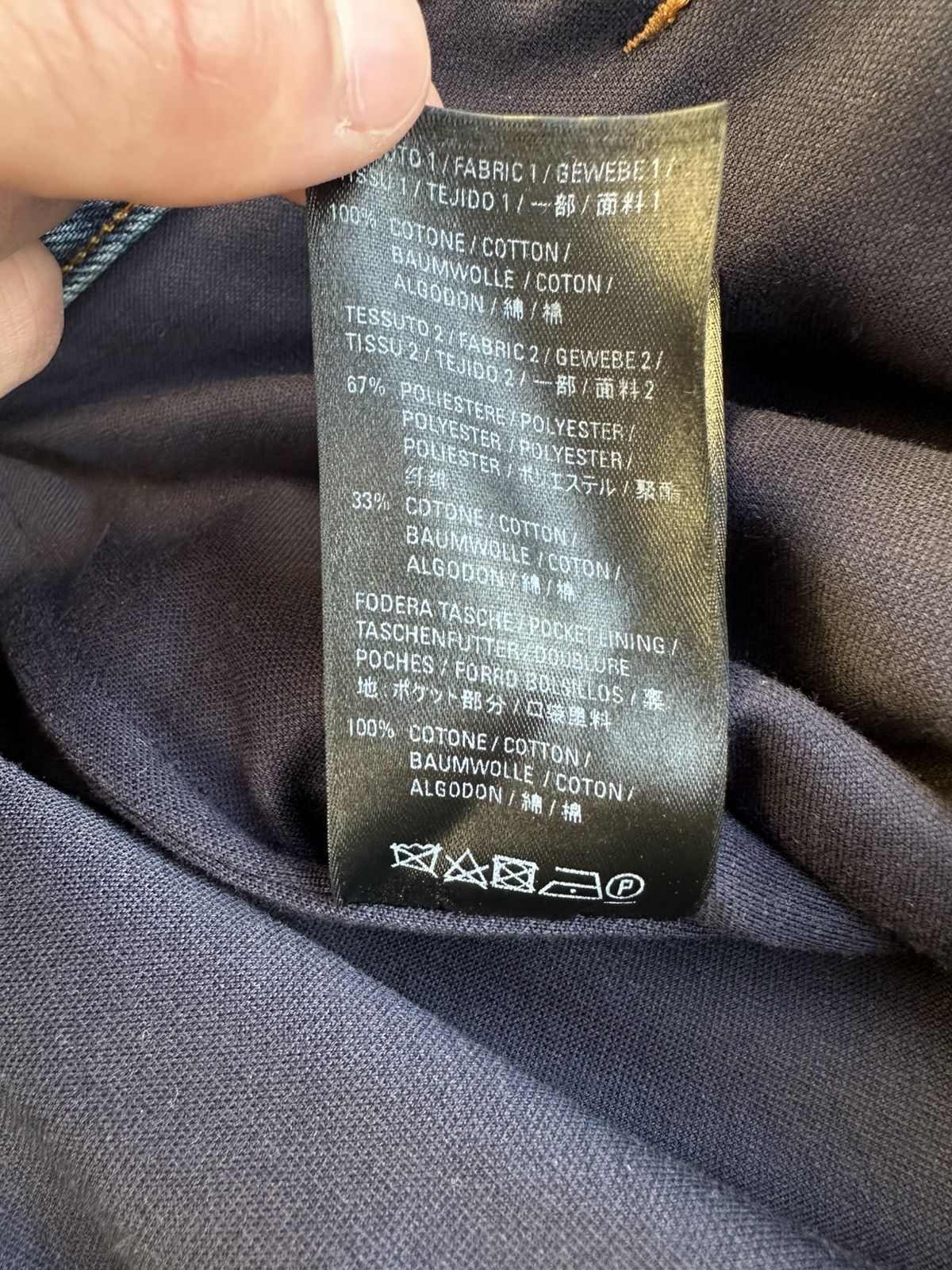 Balenciaga Balenciaga AW21 Ripped Layered Destroyed Baggy Denim Pants Size US 30 / EU 46 - 8 Thumbnail