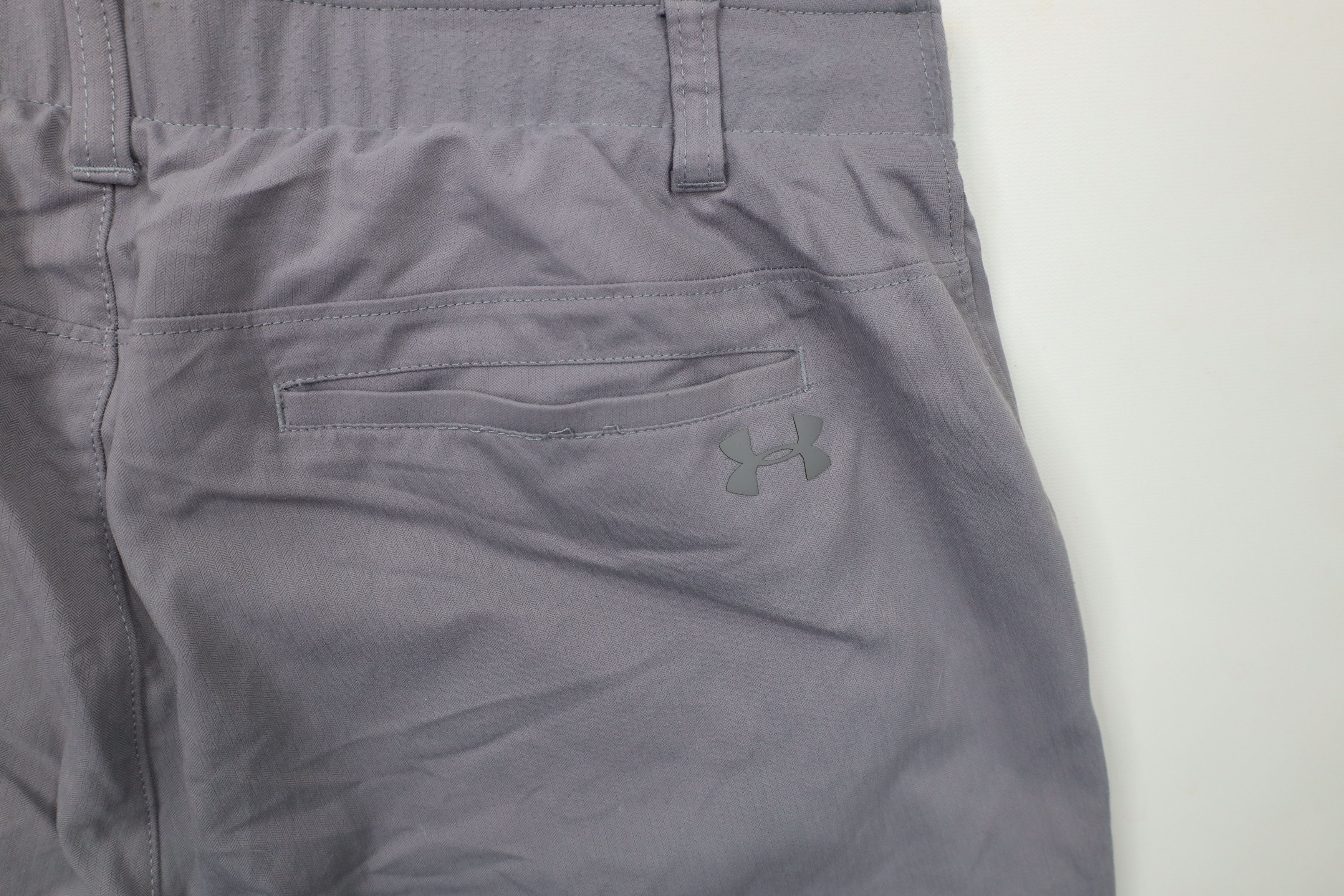 Under Armour × Vintage Under Armour Herringbone Stretch Showdown Golf Chino Pants Size US 34 / EU 50 - 13 Thumbnail