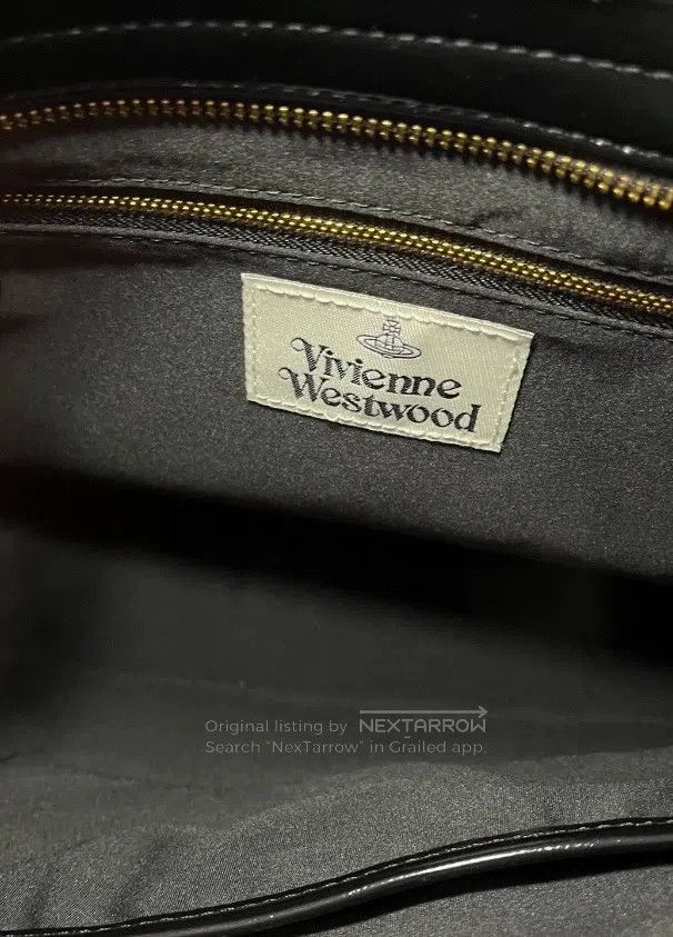 Vivienne Westwood Vivienne Westwood size os Waxed Cowhide Tote Bag Size ONE SIZE - 6 Thumbnail
