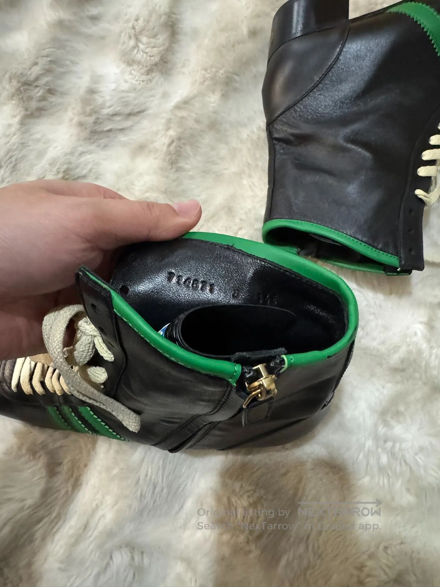 Gucci Guicci New Joint Brand Laced Boots Men's Boots| Size US 9 / EU 42 - 7 Thumbnail
