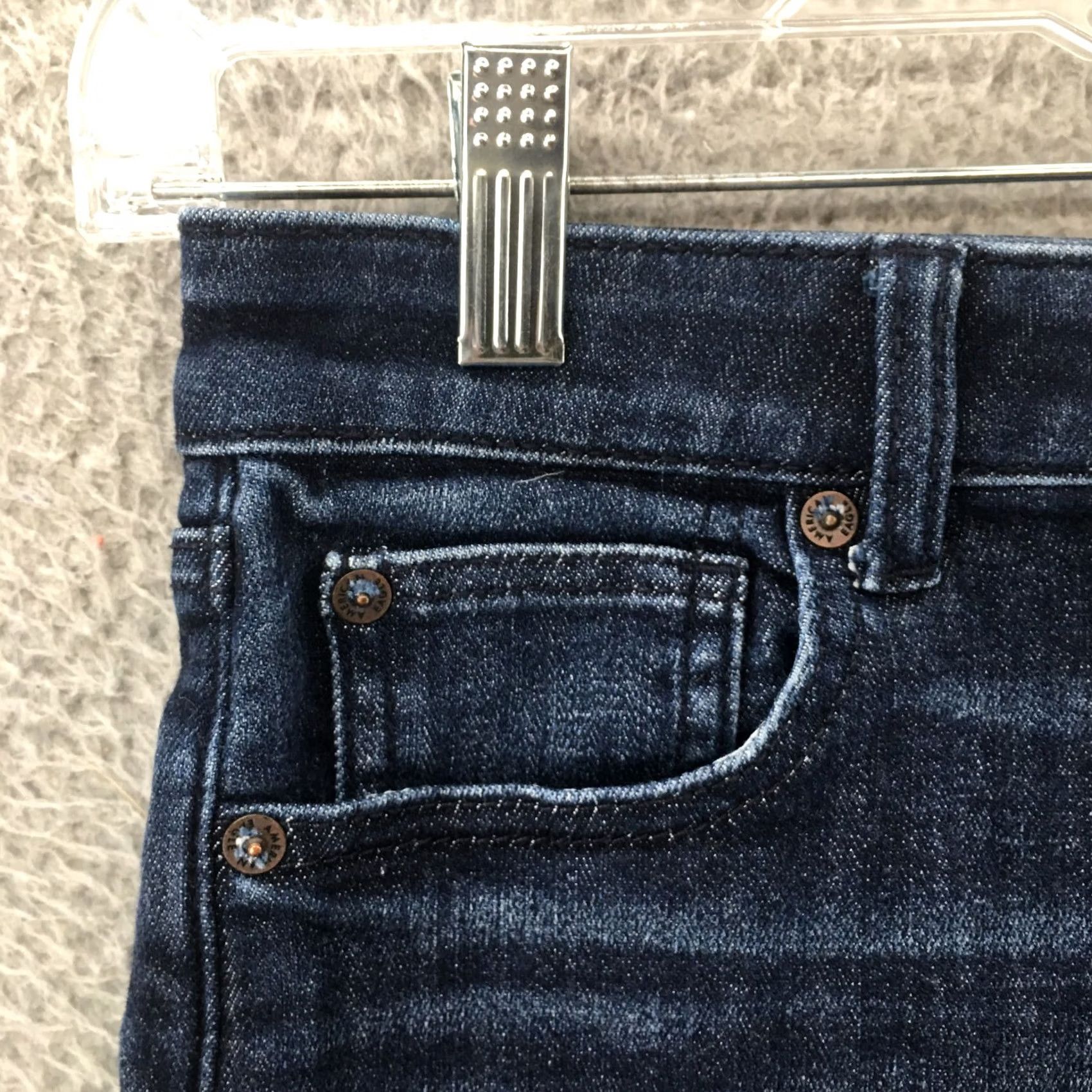 American Eagle Outfitters American Eagle Outfitters Shortie Cut Off Shorts Womens 4 Blue 5 Pockets Size 27" / US 4 / IT 40 - 2 Thumbnail
